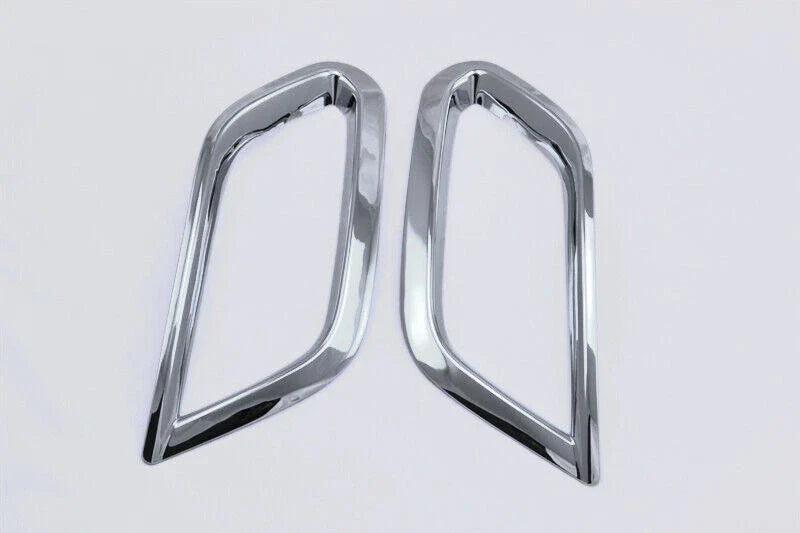 2 x ABS Chrome Front Fog Light Cover Trim Decor for Buick Encore (2013–2016)