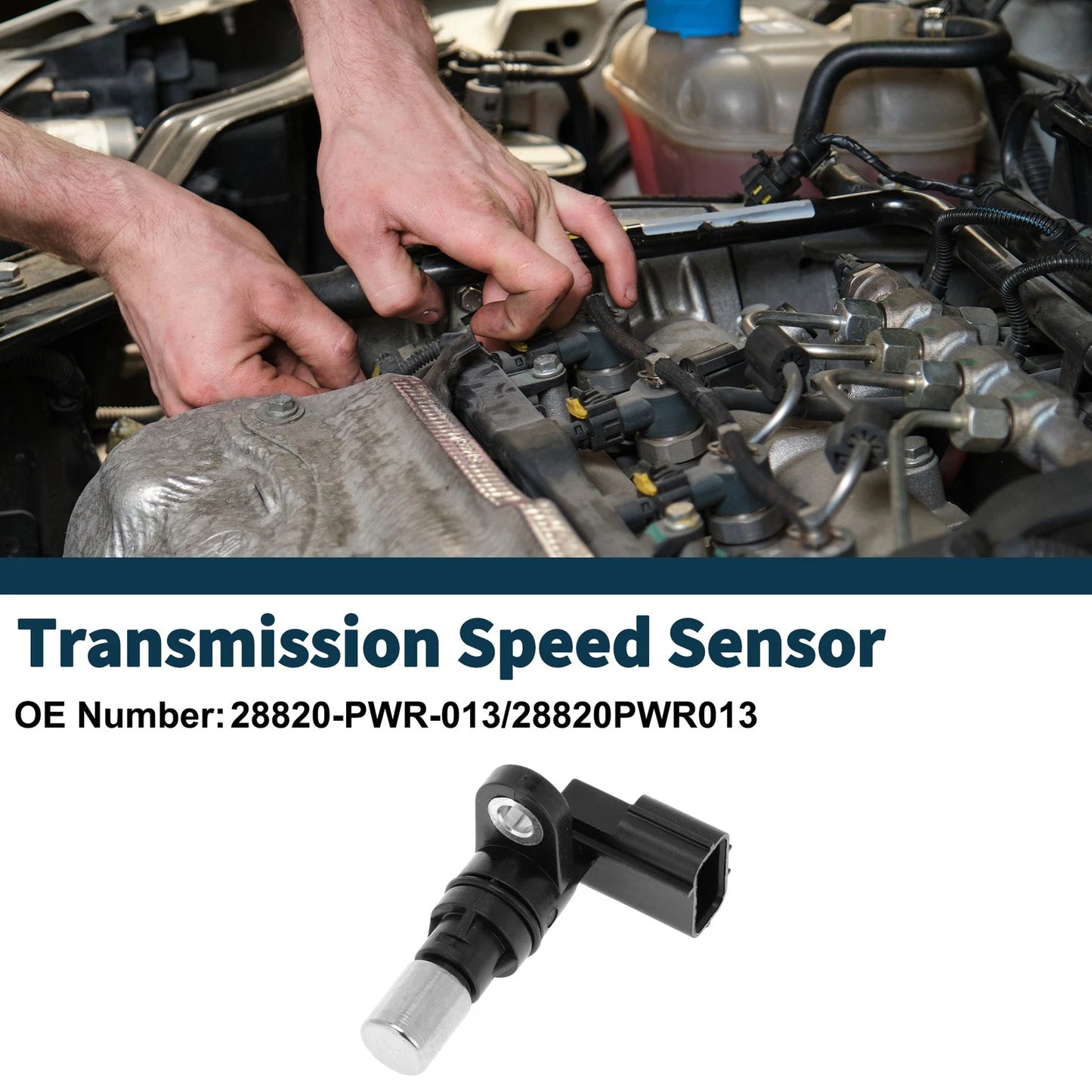 1 Pc Transmission Speed Sensor No.28820-PWR-013 for Honda Civic Si (2006–2015)