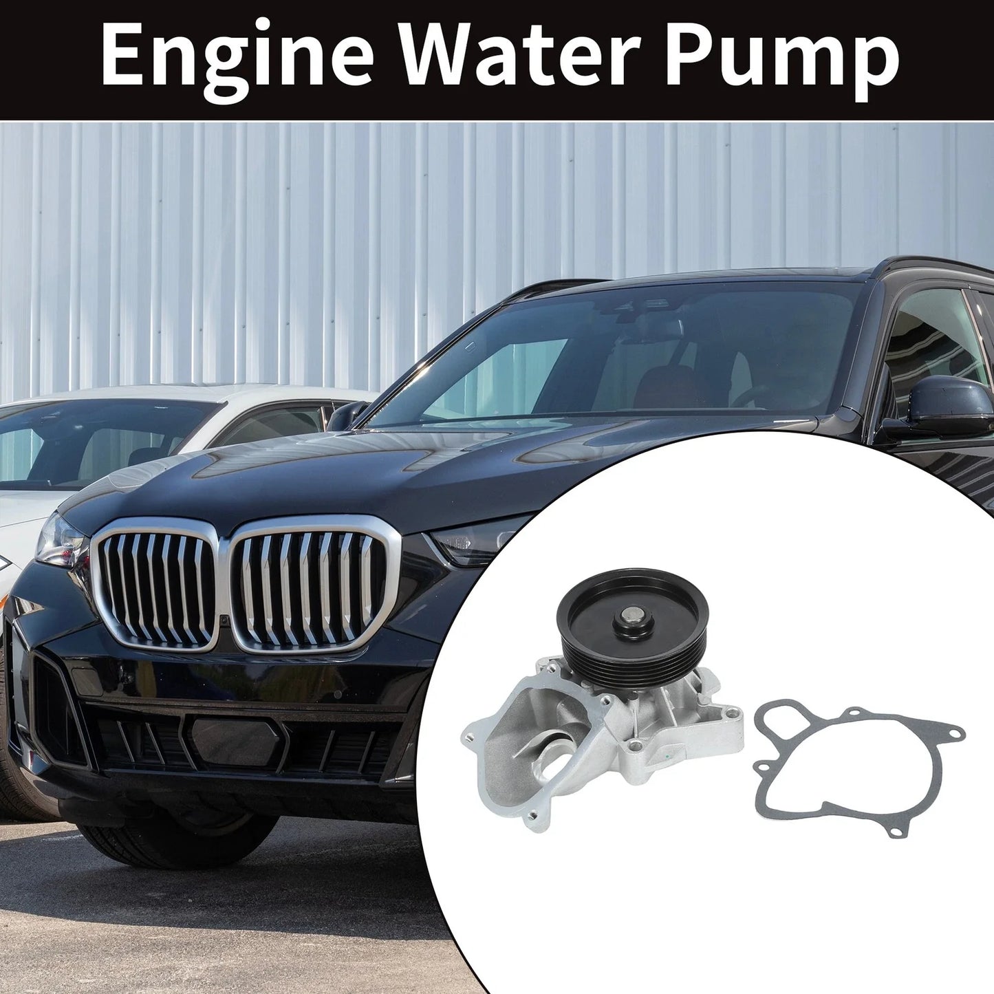 Water Pump for BMW E90 320d with Gasket (2004-2011)