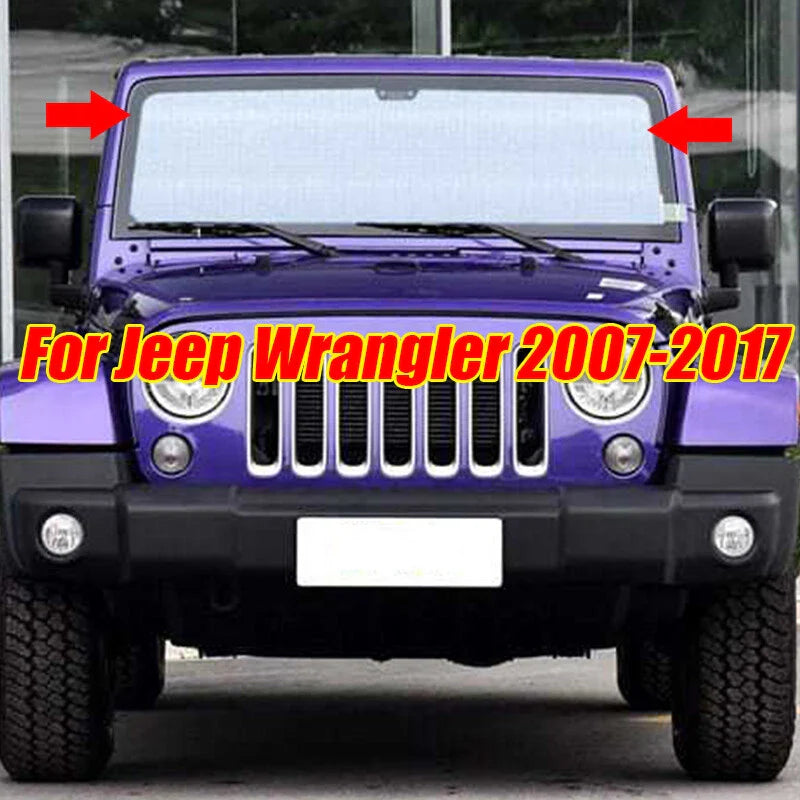 Front Windshield Sunshade Cover for Jeep Wrangler / Wrangler JK (2007–2017)