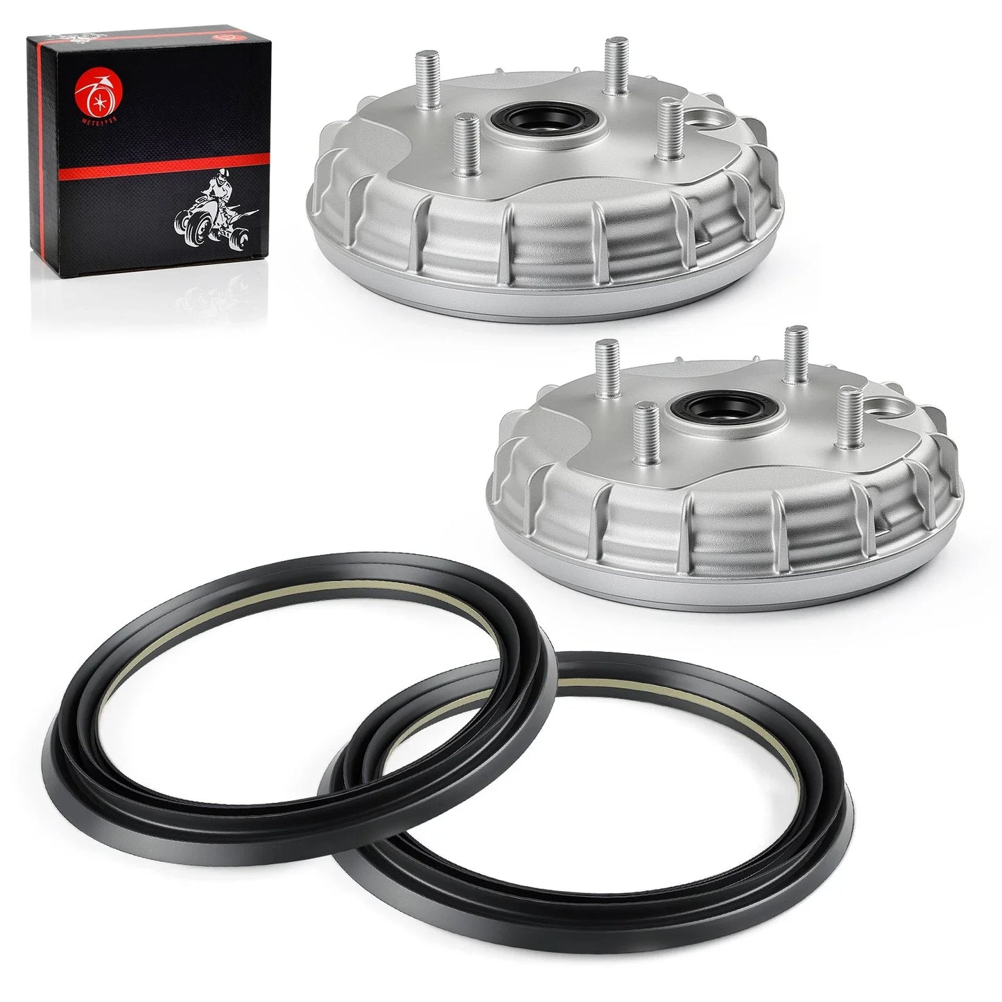Front Brake Drum & Seal 2x4 for Honda Rancher 350 TM/TE (2000–2006)