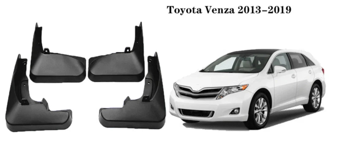 MUDFLAPS / 2 x / MUD FLAP SPLASH GUARD MUDGUARDS for Toyota Venza (2013–2019)