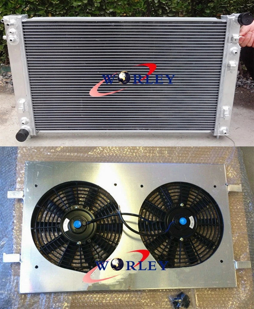 Aluminum Radiator with Shroud and Fan for Holden Commodore VT VX (1997–2006)