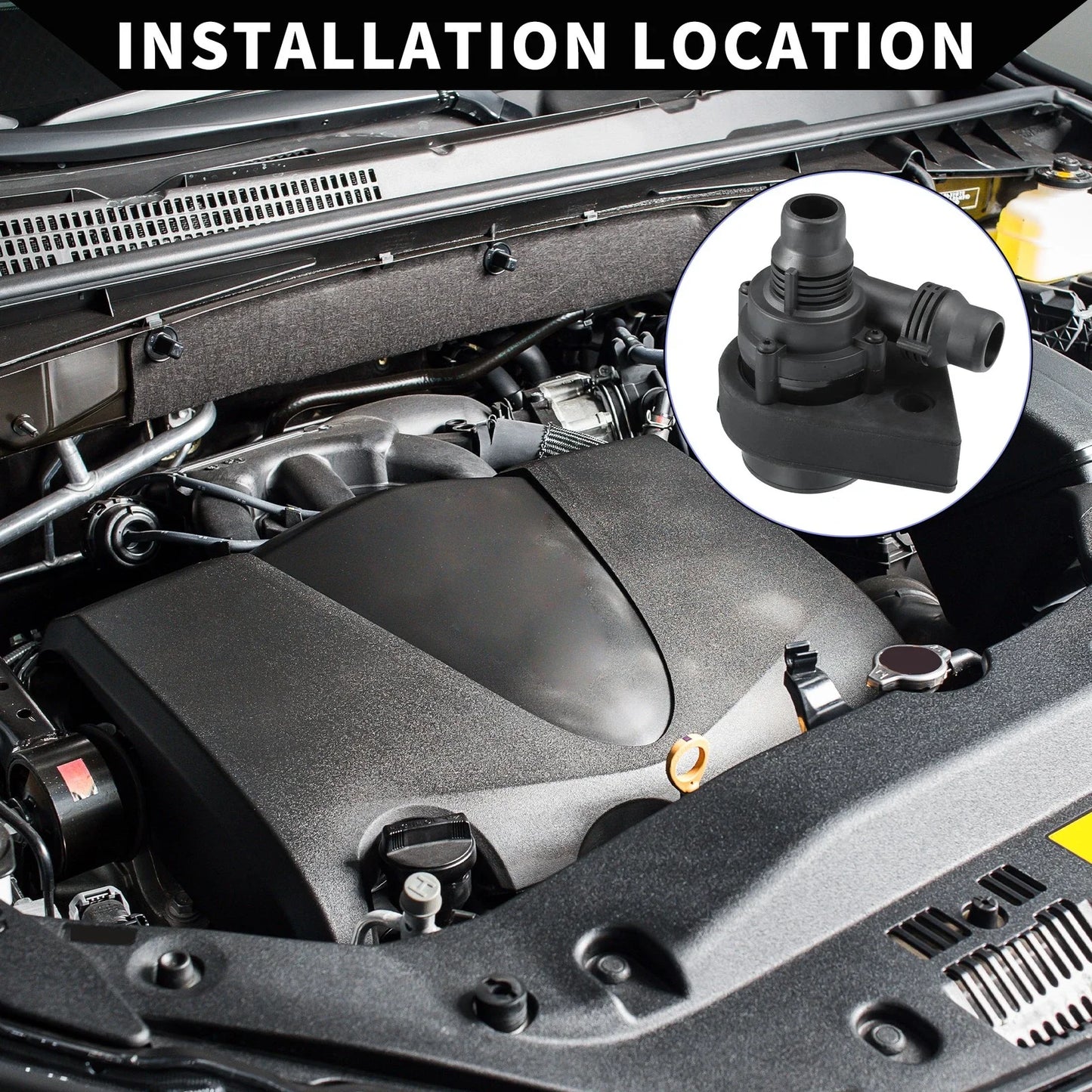Auxiliary Water Pump for BMW 525i 530i 528i