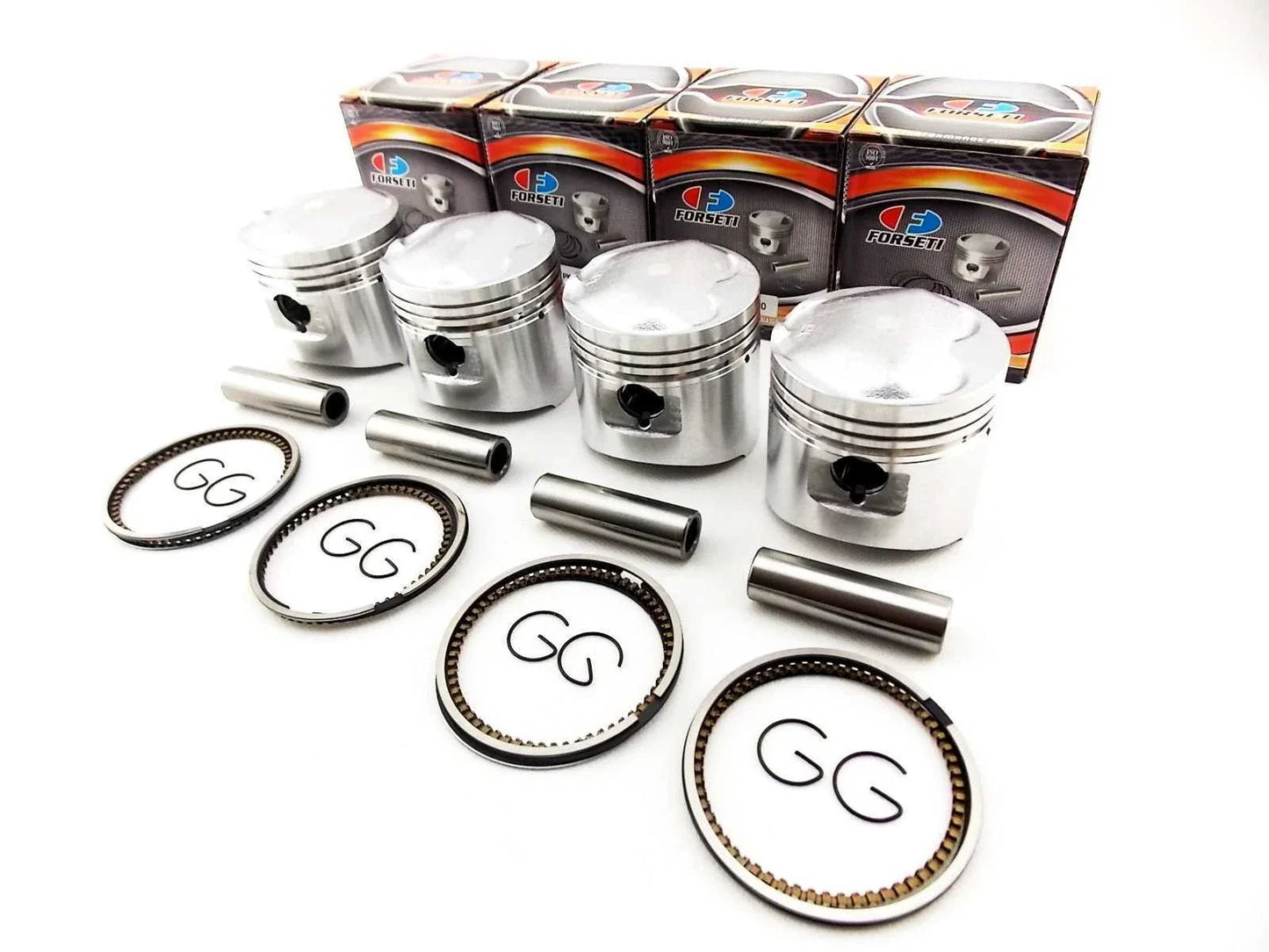 0.5mm O/S Forseti Piston Set for Honda CB750SC Nighthawk (1982-1983)