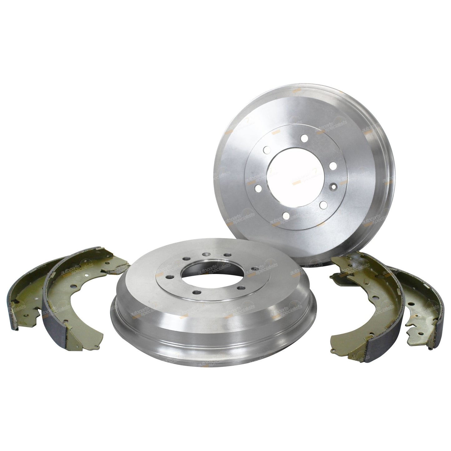 Rear Brake Drums and Shoes Kit for Holden Colorado RC (2008–2012)