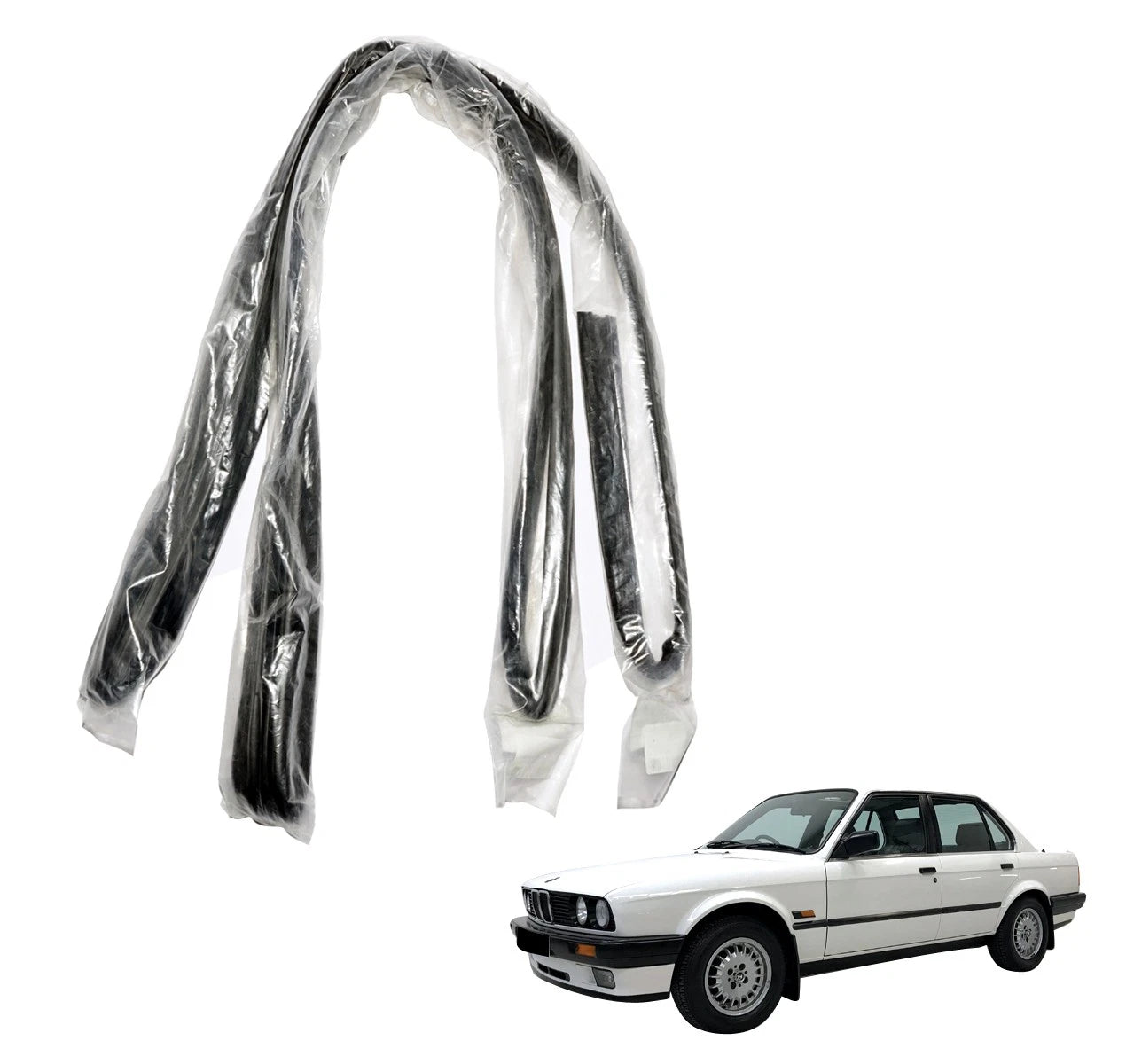 Door Window Glass Run Channel for BMW 3 Series M3 E30 (1984–1991)
