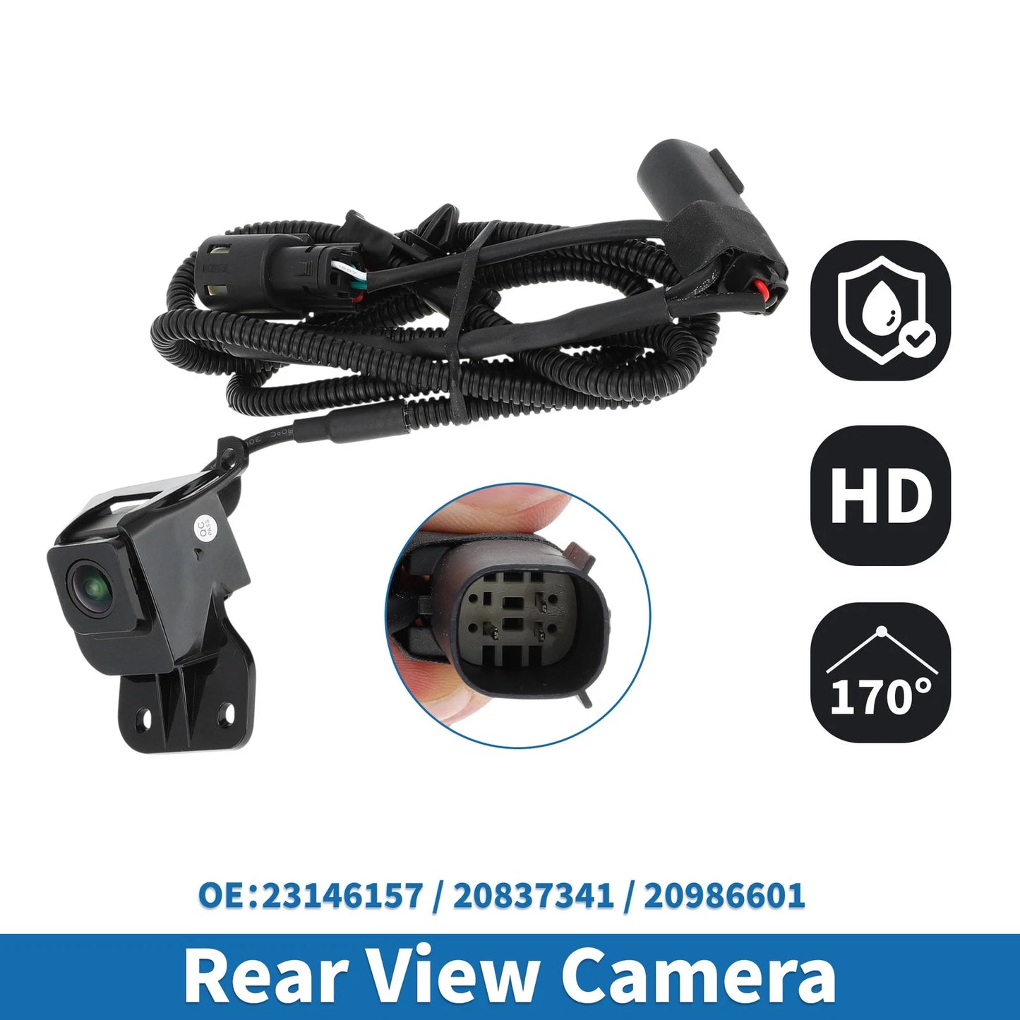 Rear View Park Assist Camera for Chevrolet Silverado, GMC Sierra (2010–2013)