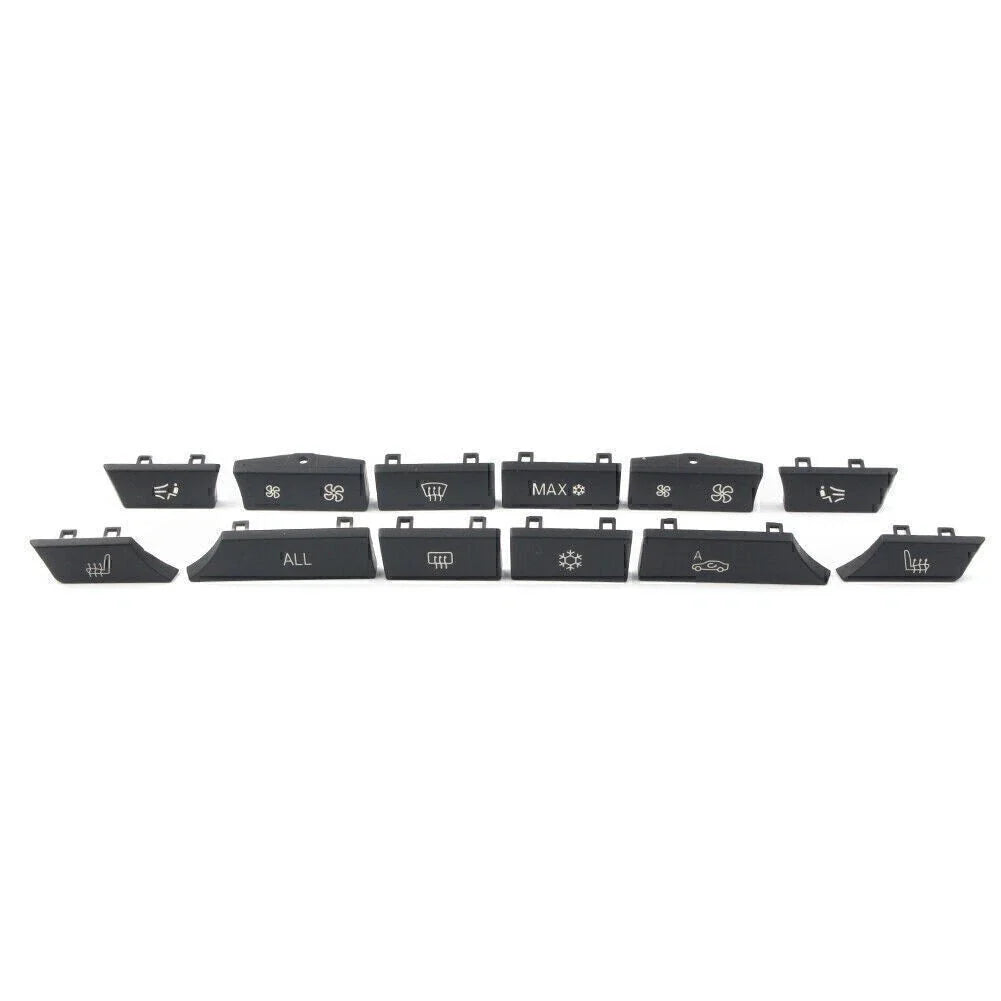 12 Button Key Caps for BMW 5 6 7 Series F01 F12 (2008-2017)