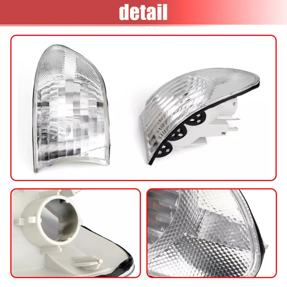 Corner Parking Light Signal Lamp 2 x for BMW 7 Series (1998–2001)