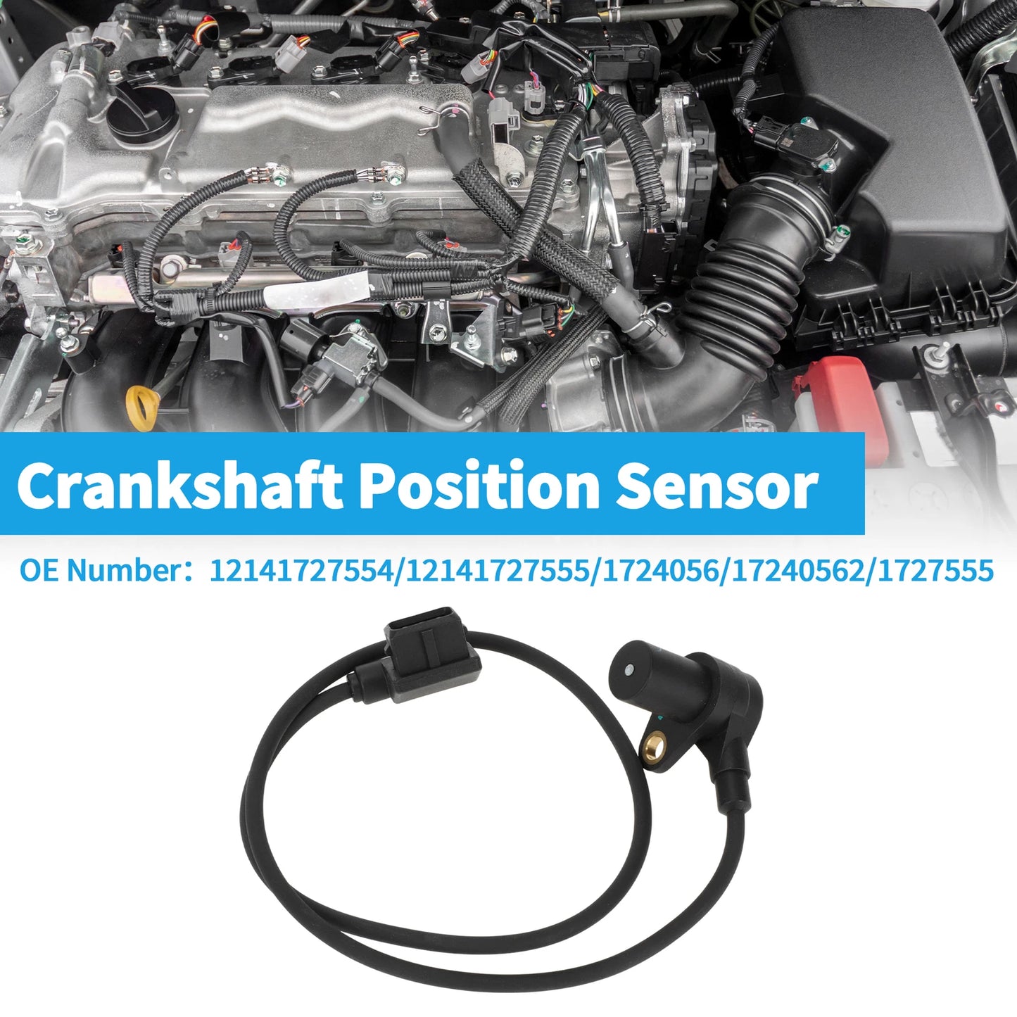 Crankshaft Position Sensor for BMW E36 318i (1990–1993) No. 12141727554
