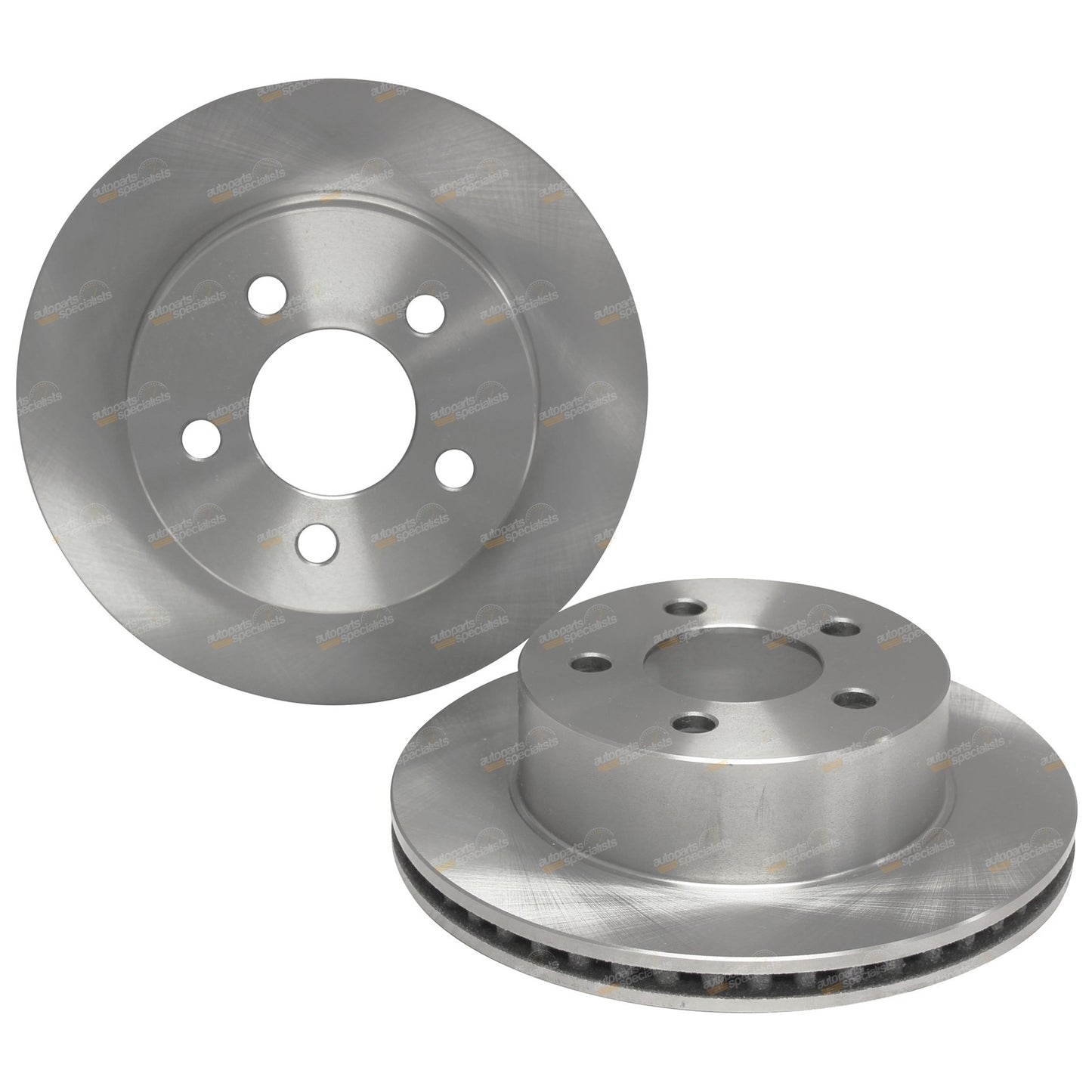 2 Front Disc Brake Rotors for Jeep Wrangler (1999–2007)