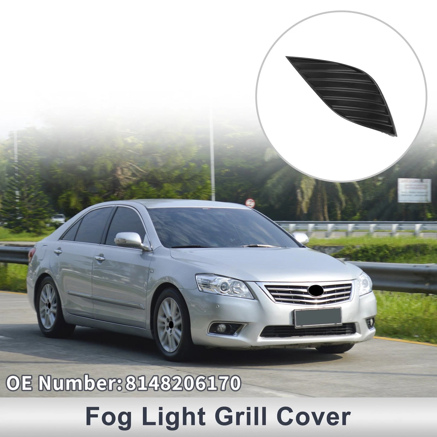 Fog Light Grill for Toyota Camry (2018–2020) No. 8148206170