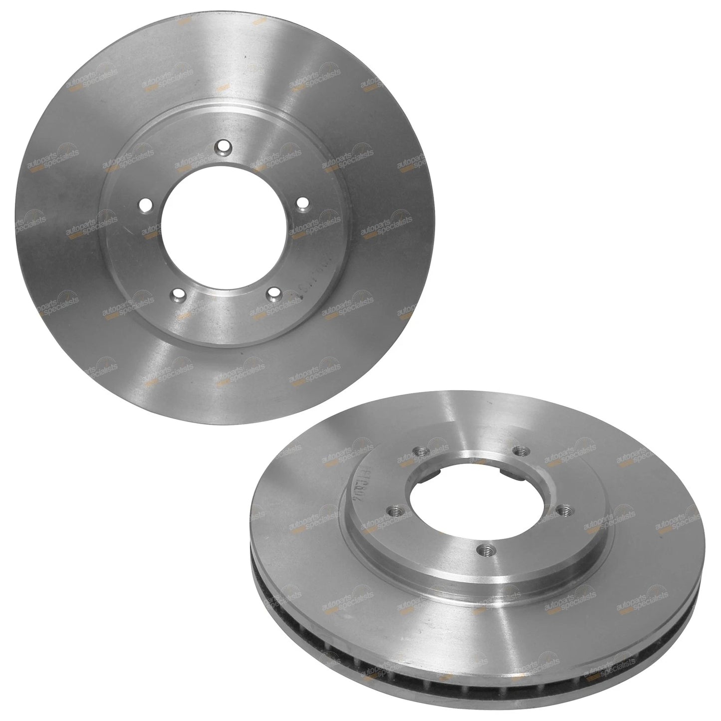 2 Front Disc Brake Rotors for Toyota Hiace (2000–2004) RWD 285mm