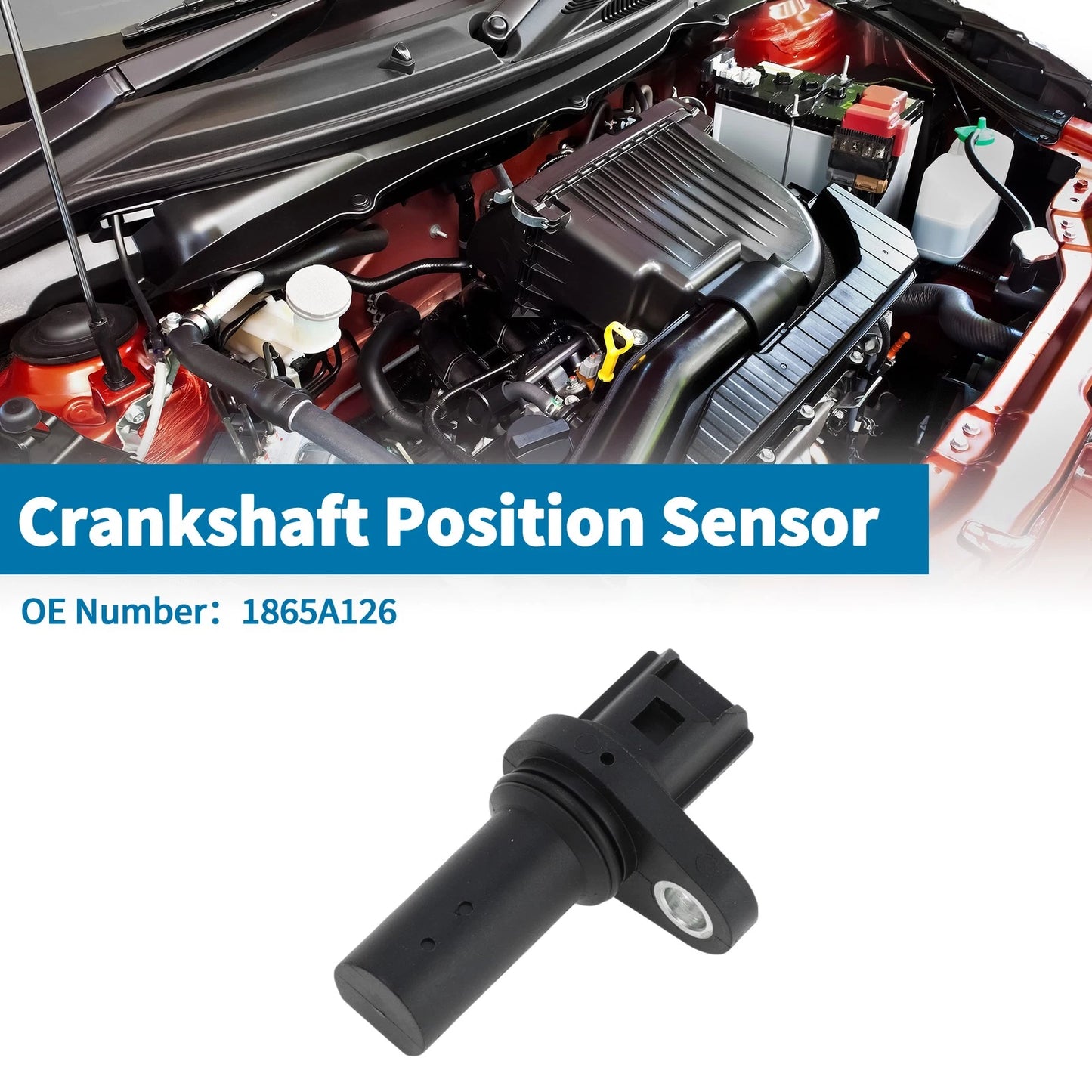 Crankshaft Position Sensor for Mitsubishi Lancer 2.0 2.4 (2008–2013) No. 1865A126