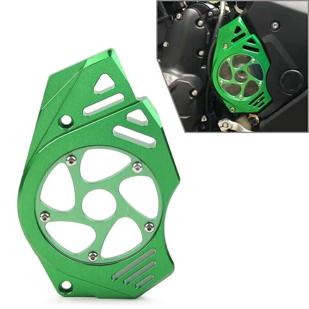 CNC Engine Stator Case Cover Guard for Kawasaki Z800 (2013–2016) Green
