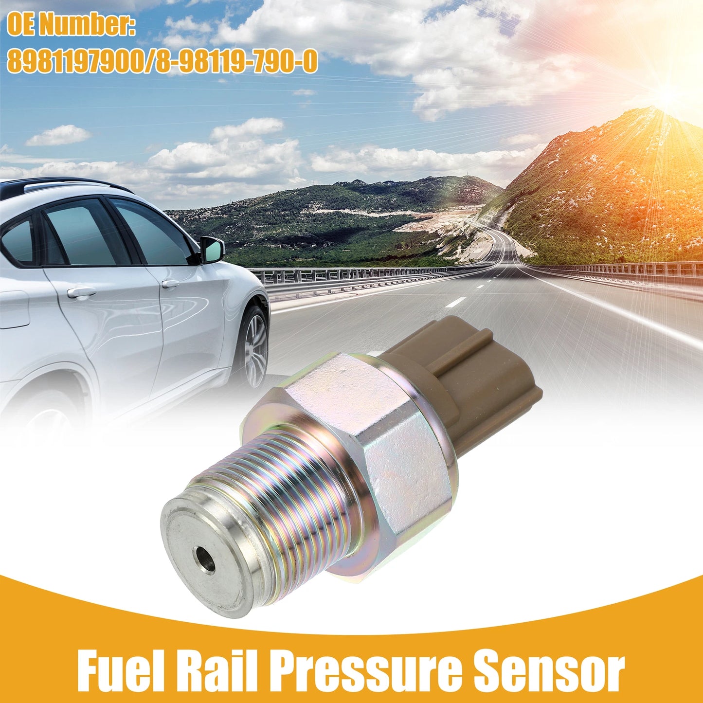 Fuel Rail Pressure Sensor No. 8981197900 for Isuzu NPR (2005–2007)