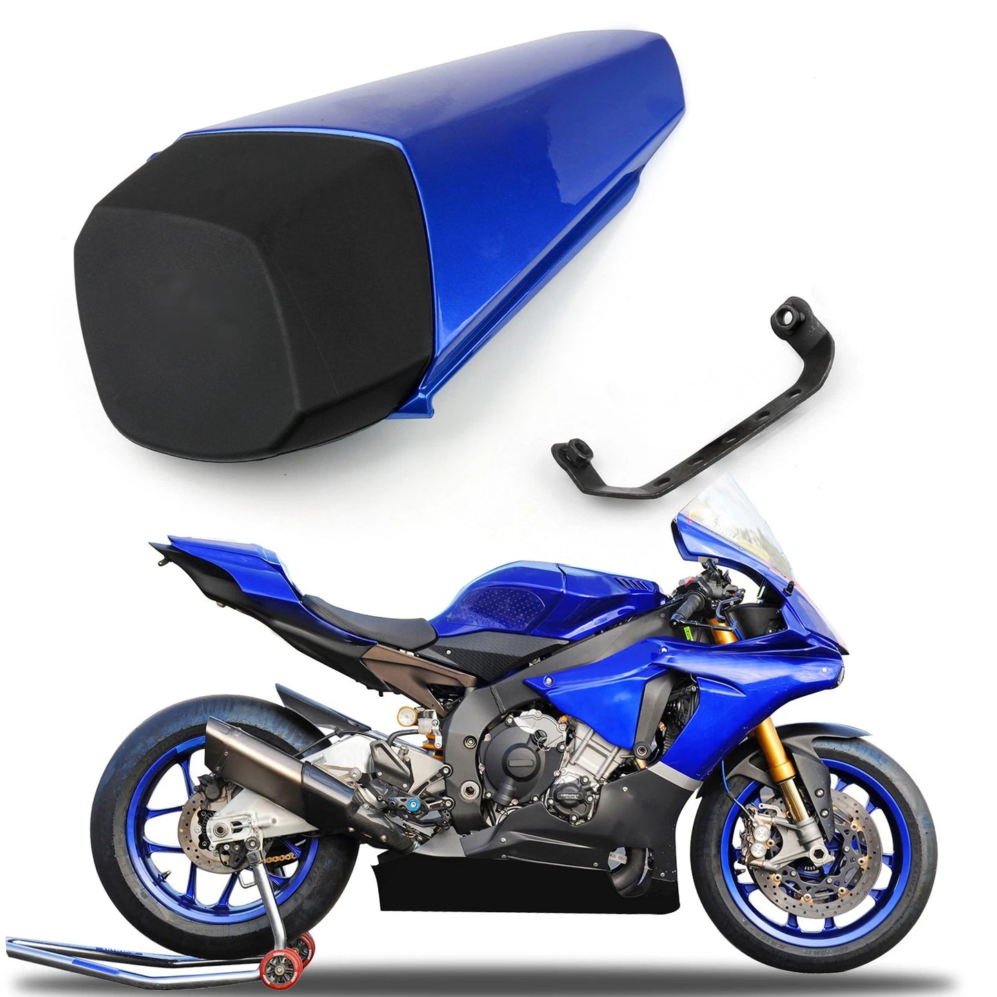 Rear Seat Cowl Cover for Yamaha YZF-R1 (2015–2024) Red A