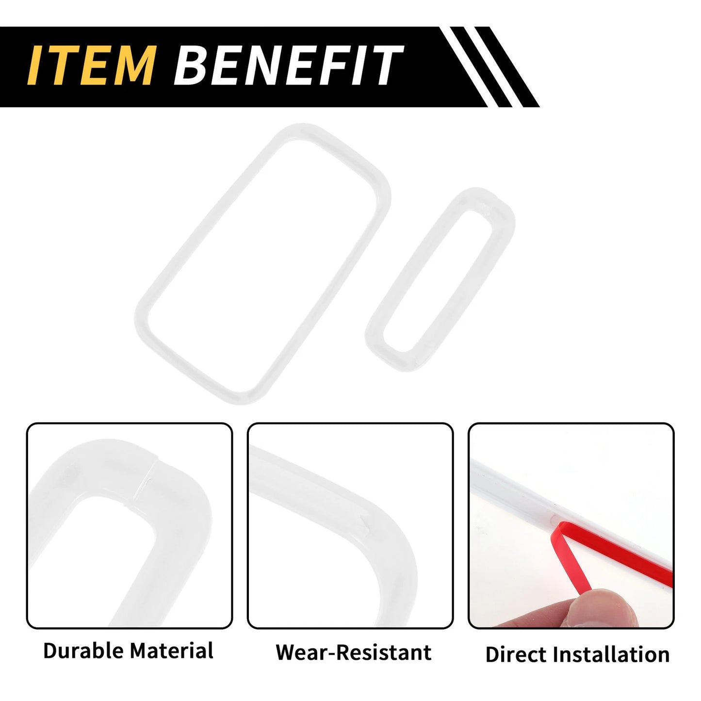 Center Console Gear Shift Ring Panel Cover Trim for Jeep Wrangler JK (2007–2018)