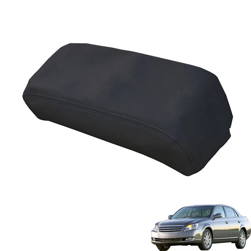 Leather Center Console Lid Armrest Cover Trim for 2005-2012 Toyota Avalon