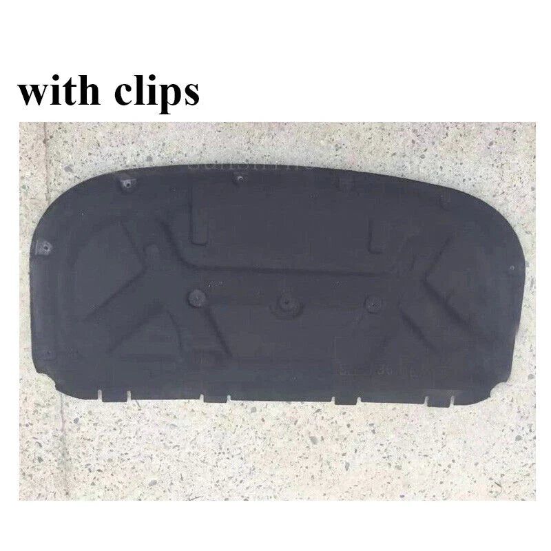 Black Hood Insulation Pad Heat Shield Trim for Land Rover Discovery (2014–2016)