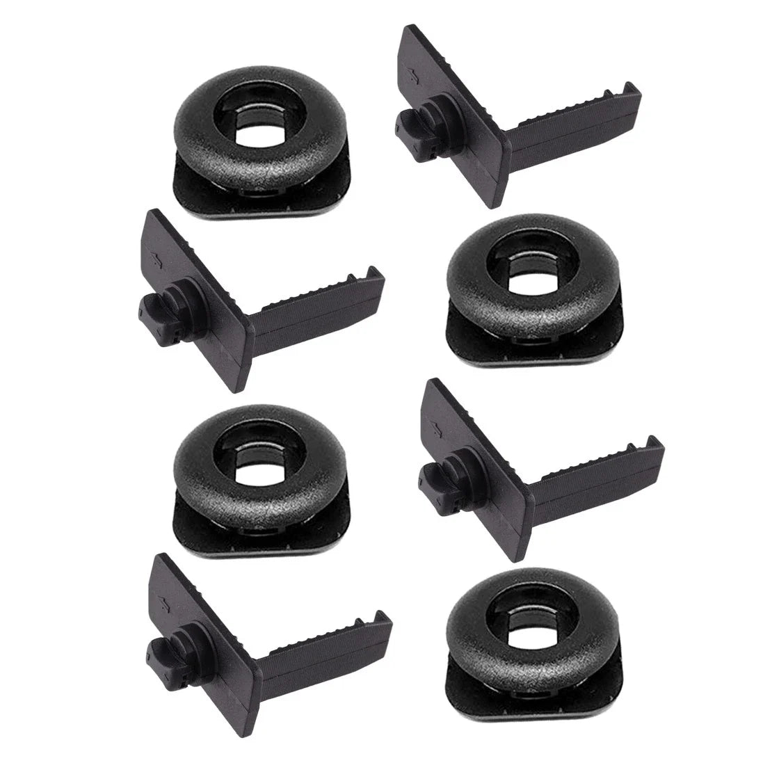4 x Car Mount Floor Mats & Anti-Slip Mounting Clips for Honda Acura