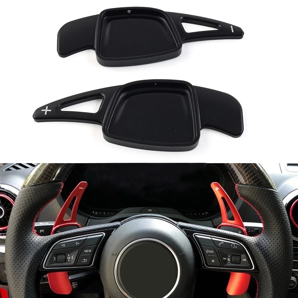 Steering Wheel Shift Paddle Extensions for Audi A4 A3 A5 A6 A7 A8 Q5 Q7 S3 S5 S6 (2000–2023)