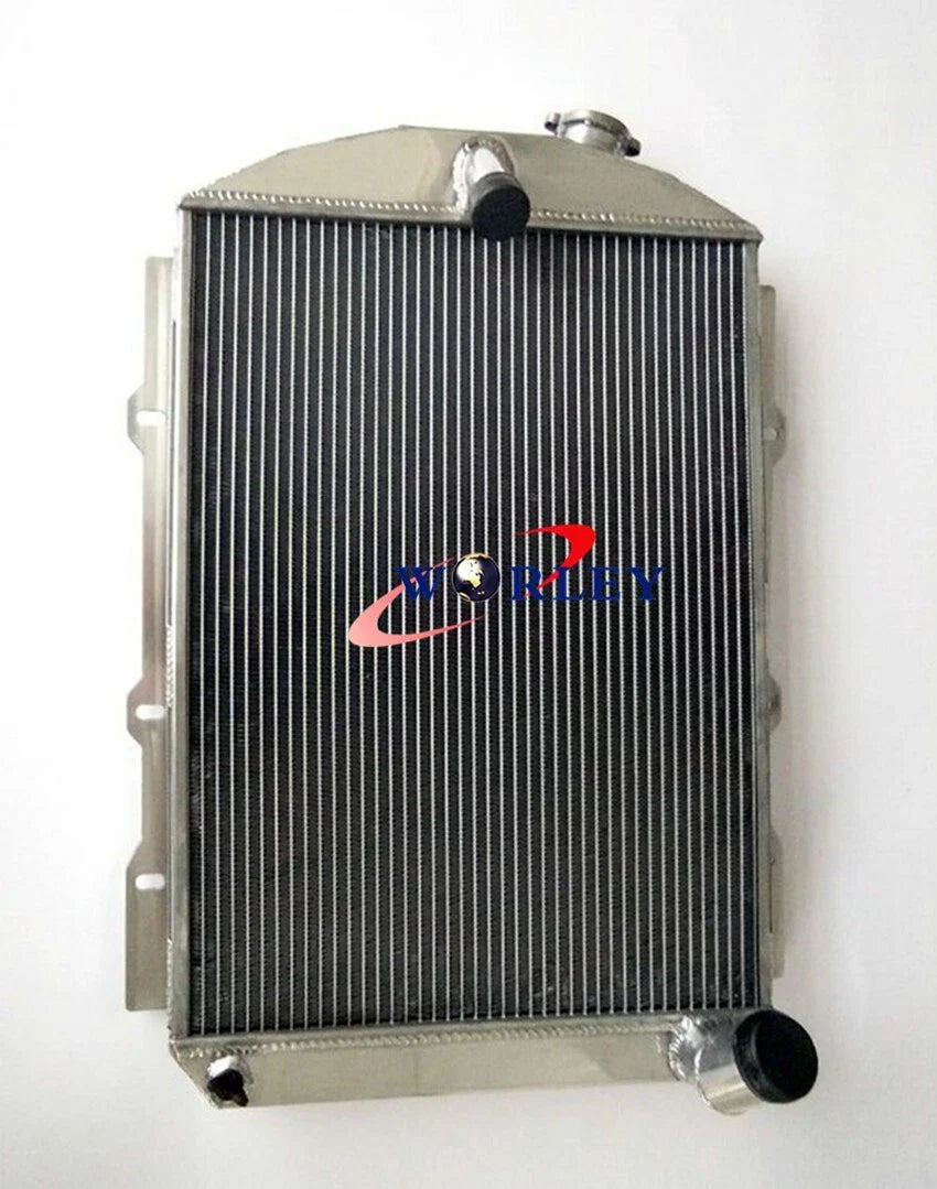 Aluminum Radiator for Chevy Hot/Street Rod 6 Cyl w/Tranny Cooler (1938)