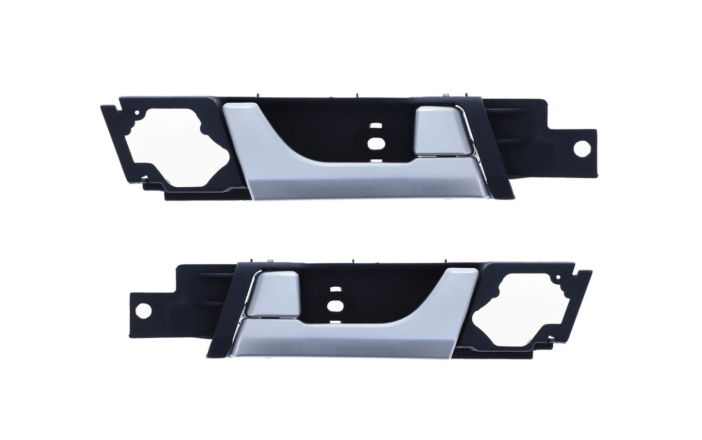 Set of 2 Inner Door Handles Silver for Holden Captiva (2006–2014)