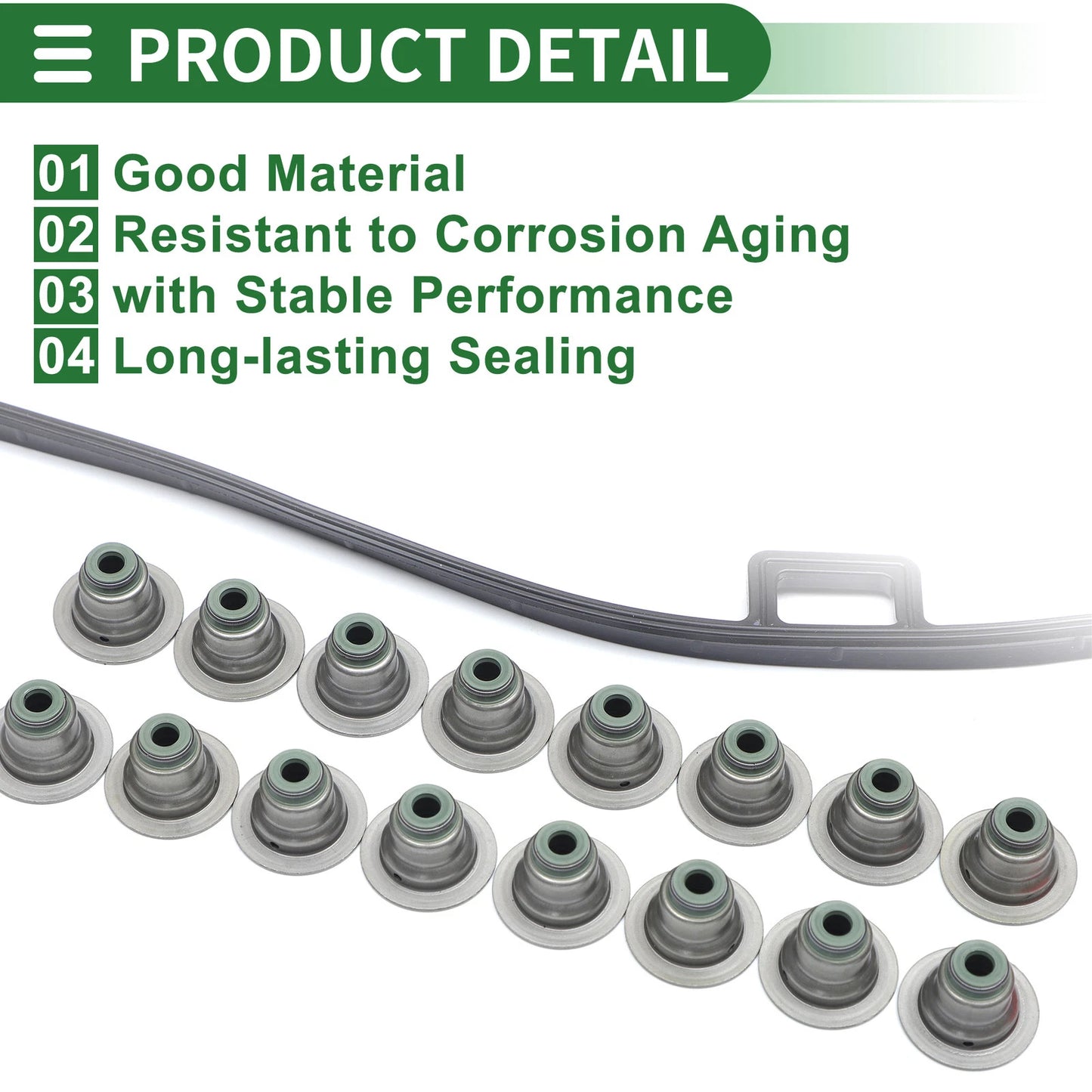 Engine Valve Cover Gasket Kit for GMC Terrain 2.4L (2010–2013)