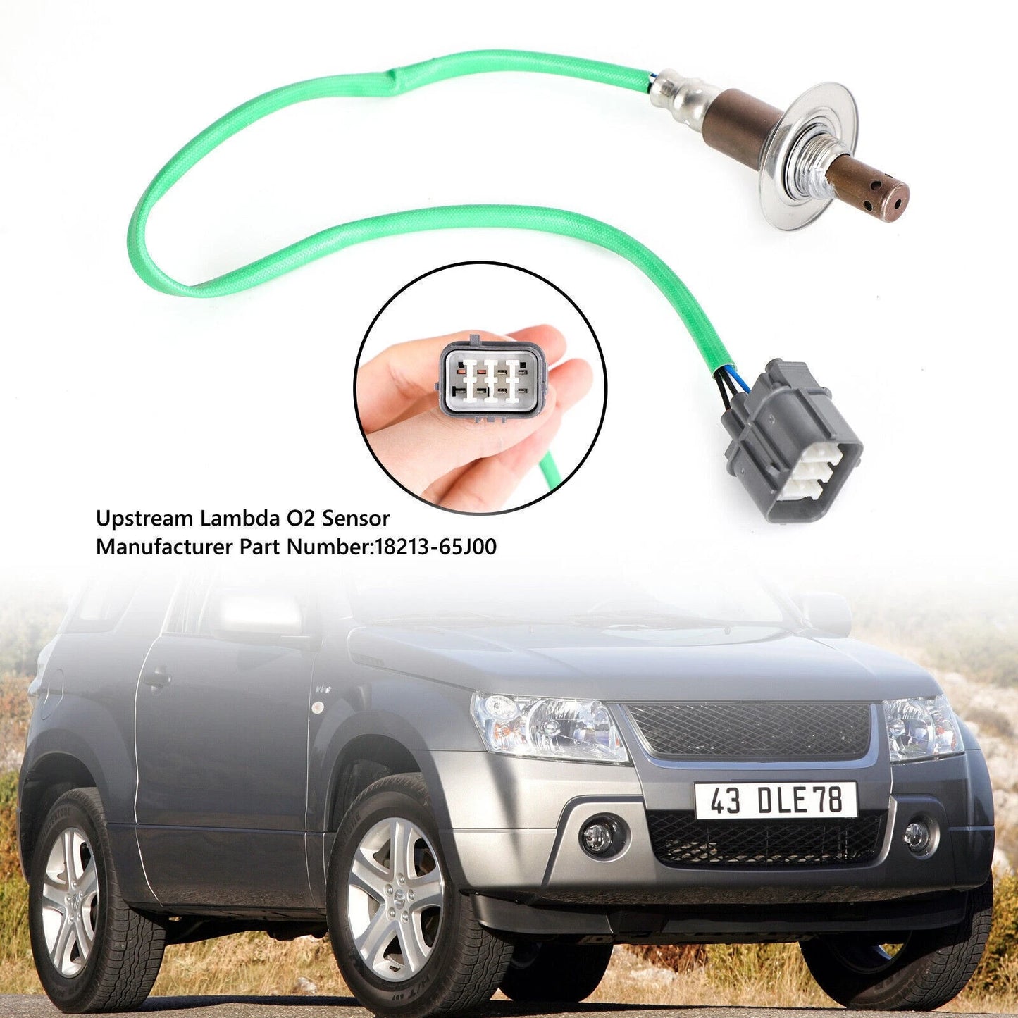 Upstream Lambda O2 Sensor for Suzuki Grand Vitara (2006–2015) 18213-65J00