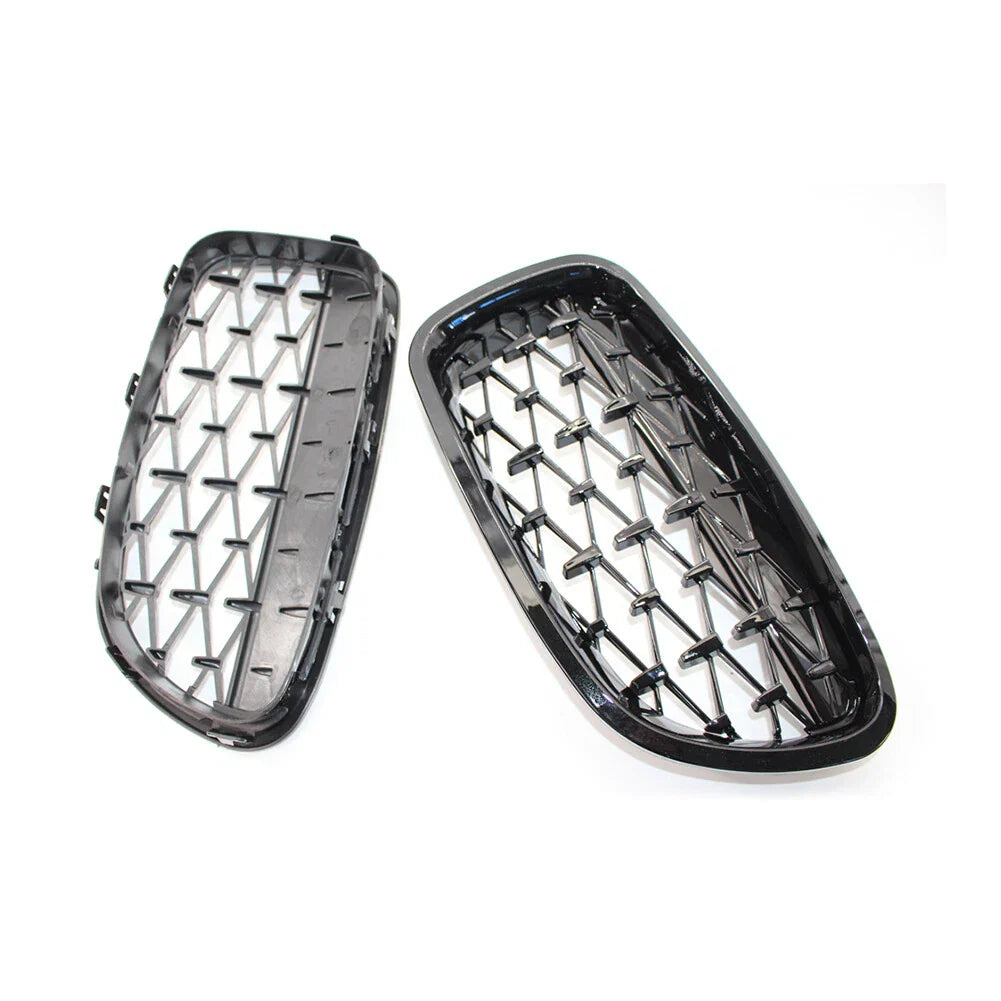 Diamond Front Kidney Grille for BMW 5 Series F10 F18 (2010-2017)