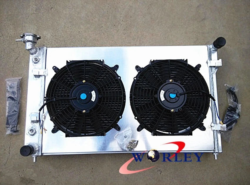 Alloy Radiator with Shroud Fan for Holden Commodore VY (2002–2004)