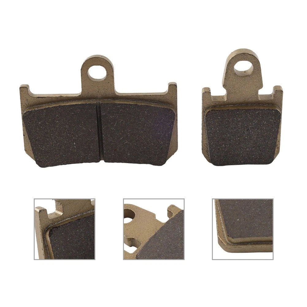 Front Brake Pads for Yamaha XV 1700 V-Max (2009–2021) - Brass Fiber, Champagne Gold