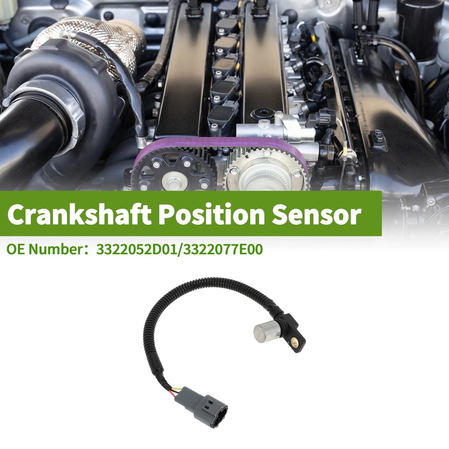 Crankshaft Position Sensor for Suzuki Grand Vitara (1999–2005) No. 3322052D01