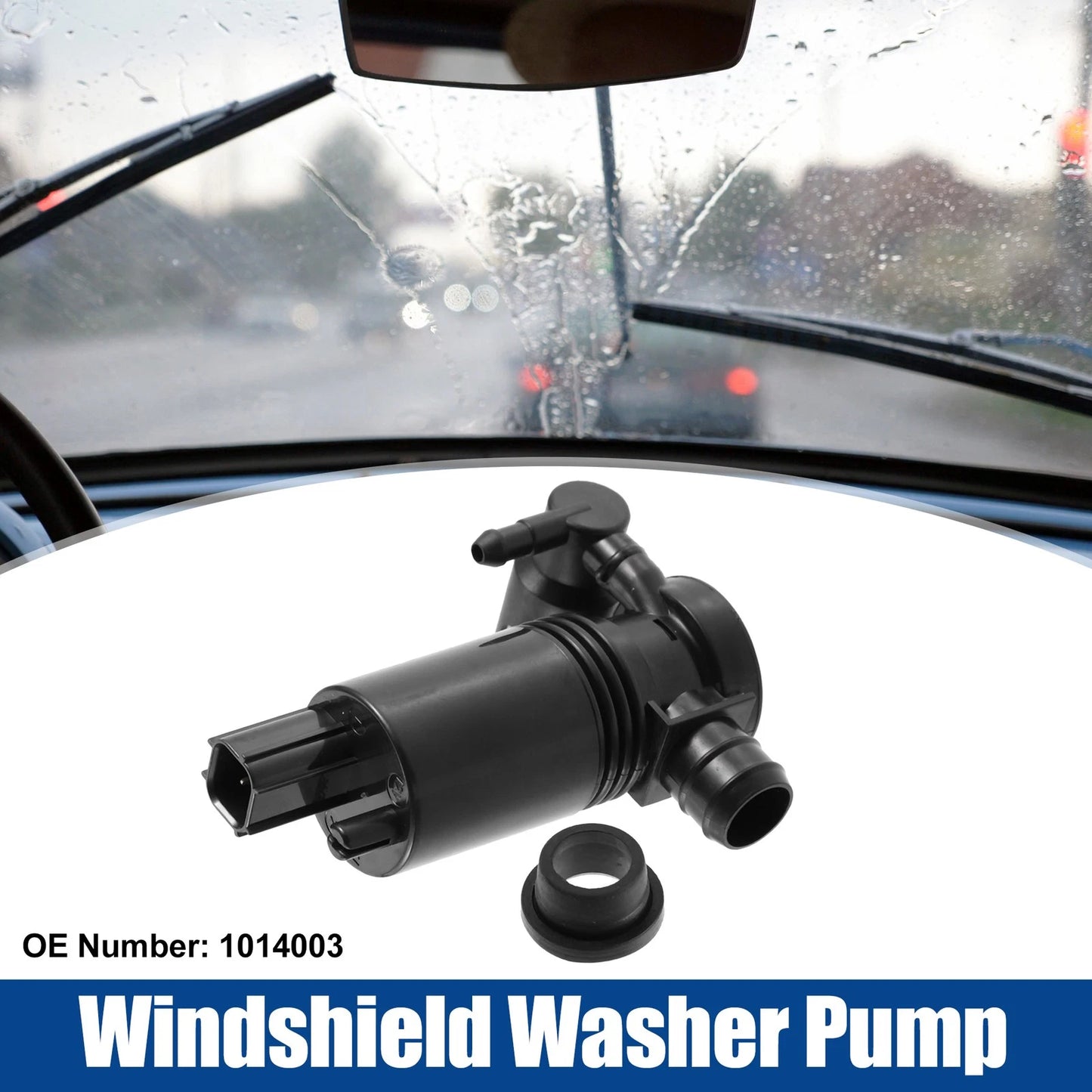 Windshield Washer Pump 1014003 for Ford Fiesta MK6 (2002–2010)