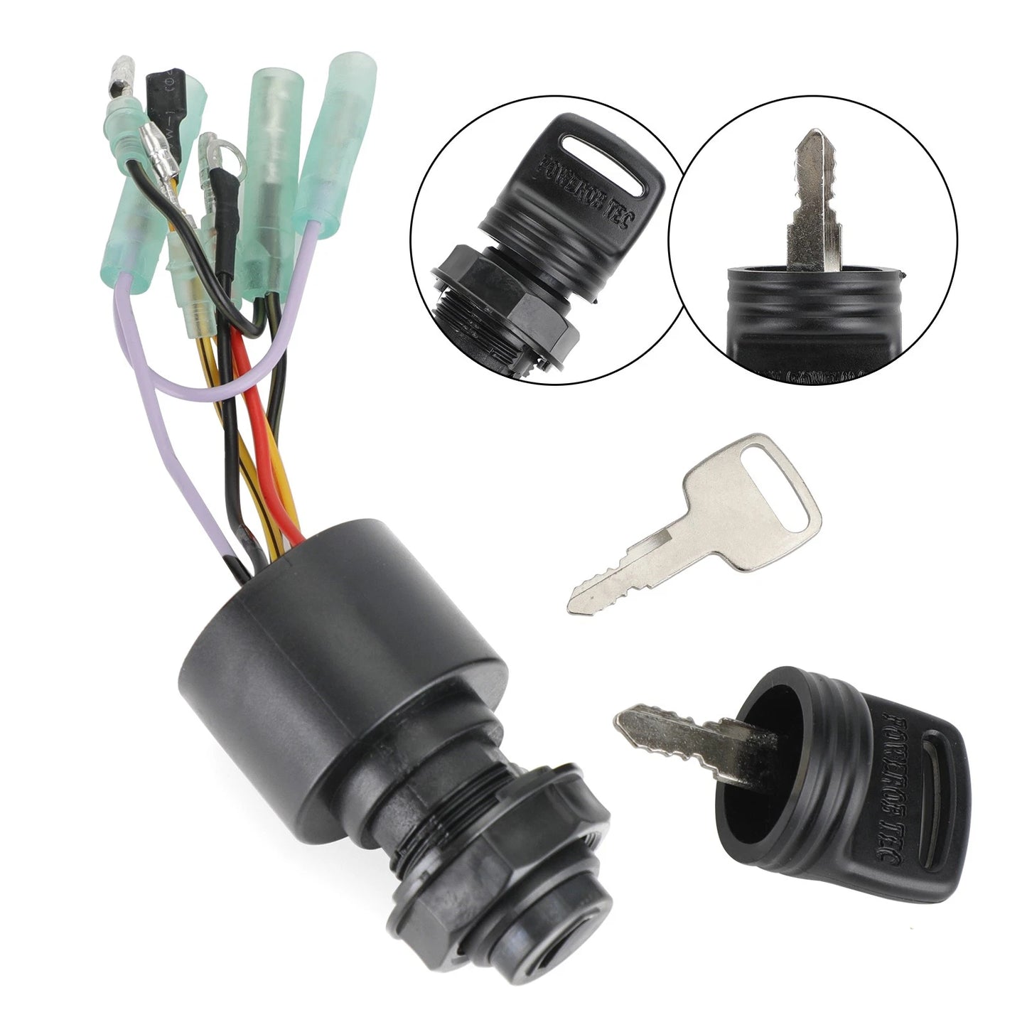 Fuel Gas Tank Key Oil Cap for Yamaha TW200 XT600 FJ600 XZ550 XS400 XJ650 RZ350