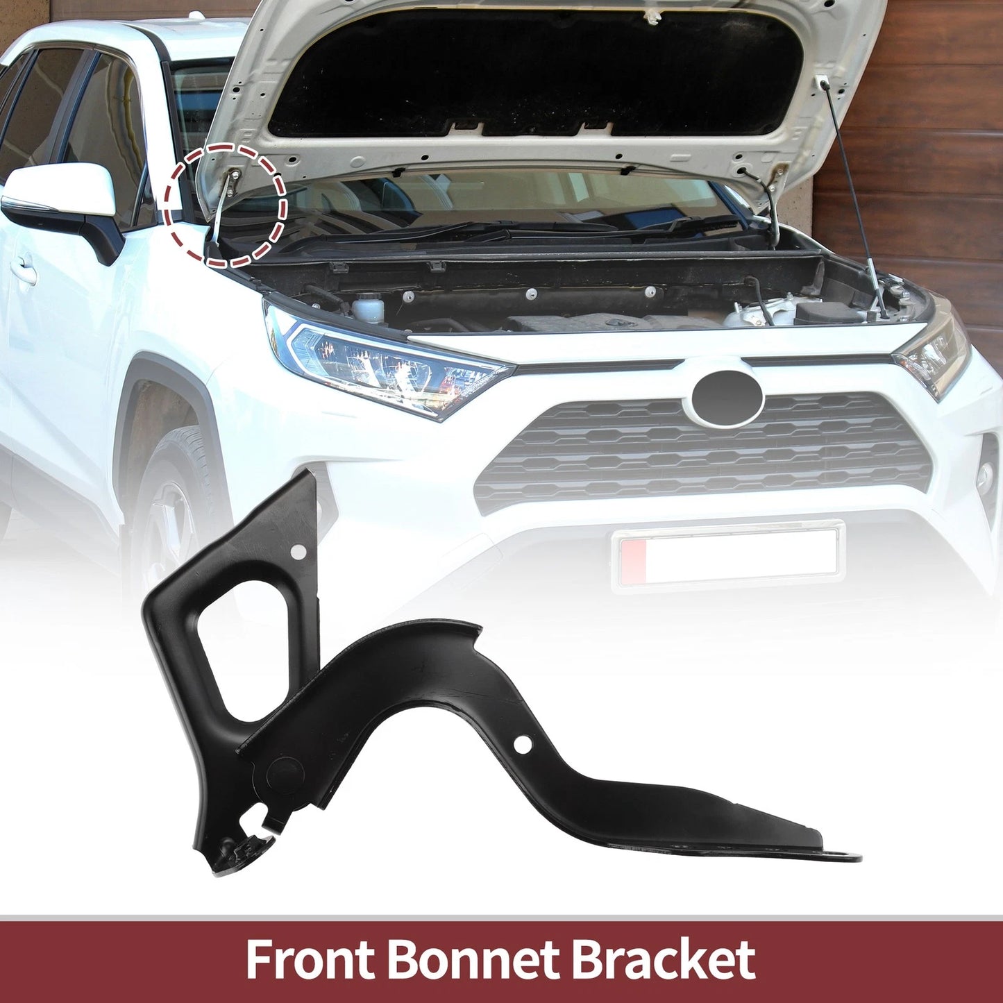 Hood Hinge for Toyota RAV4 (2020) Right Side, 1 Piece