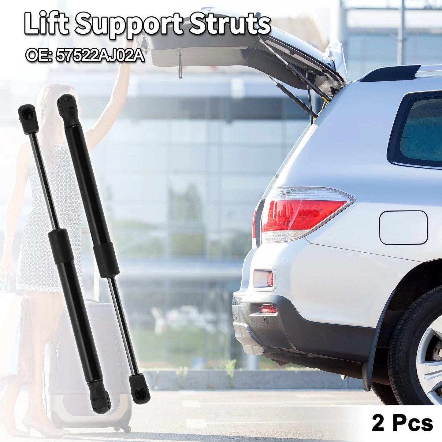 Rear Hatch Lift Supports Struts No. 57522AJ02A for Subaru Legacy (2010–2014)