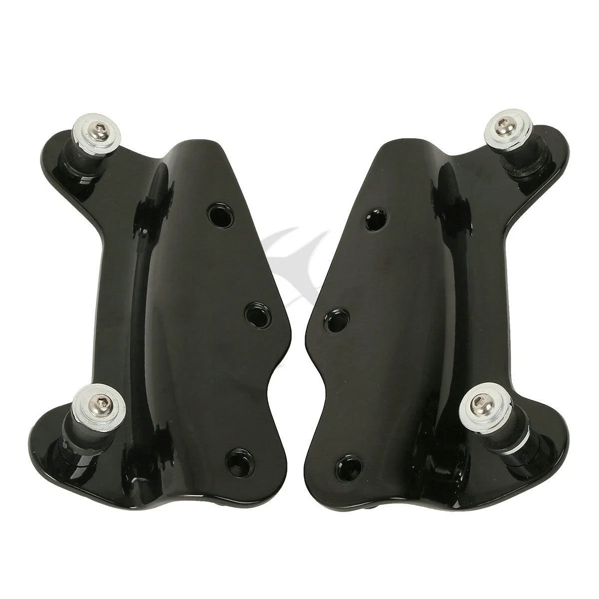 Backrest Sissy Bar Dock Hardware Luggage Rack for Harley Touring (2009-2013)