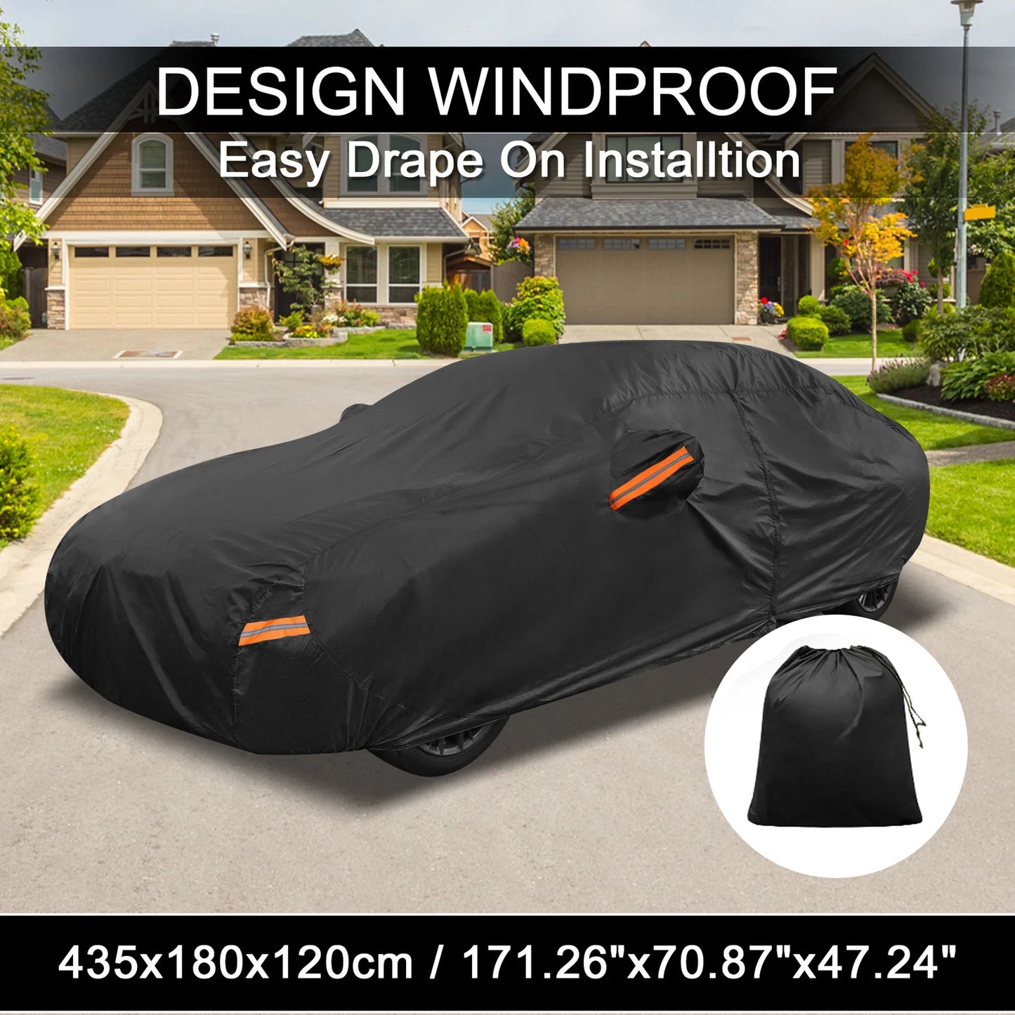 Waterproof Aluminum Film Car Cover for Subaru BRZ (2013–2021)