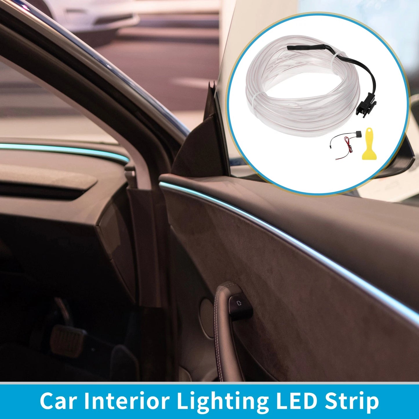 LED Strip Interior Lighting for Universal Car (12V)