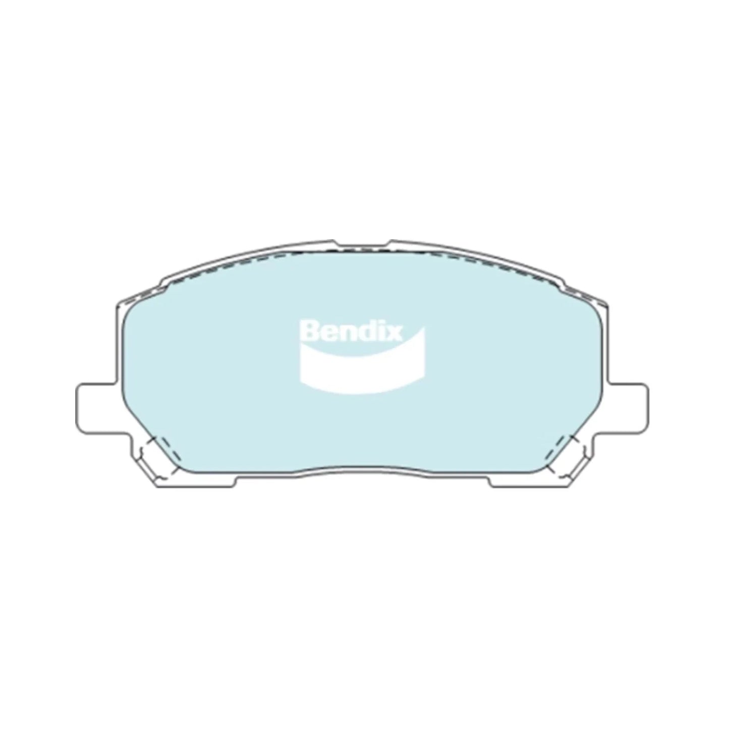 4WD Front Disc Brake Pad Set for Toyota Kluger MCU28 (2003–2007)