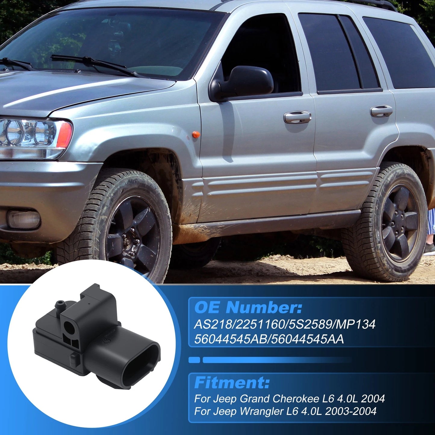 Map Sensor for Jeep Grand Cherokee (1993–1998)