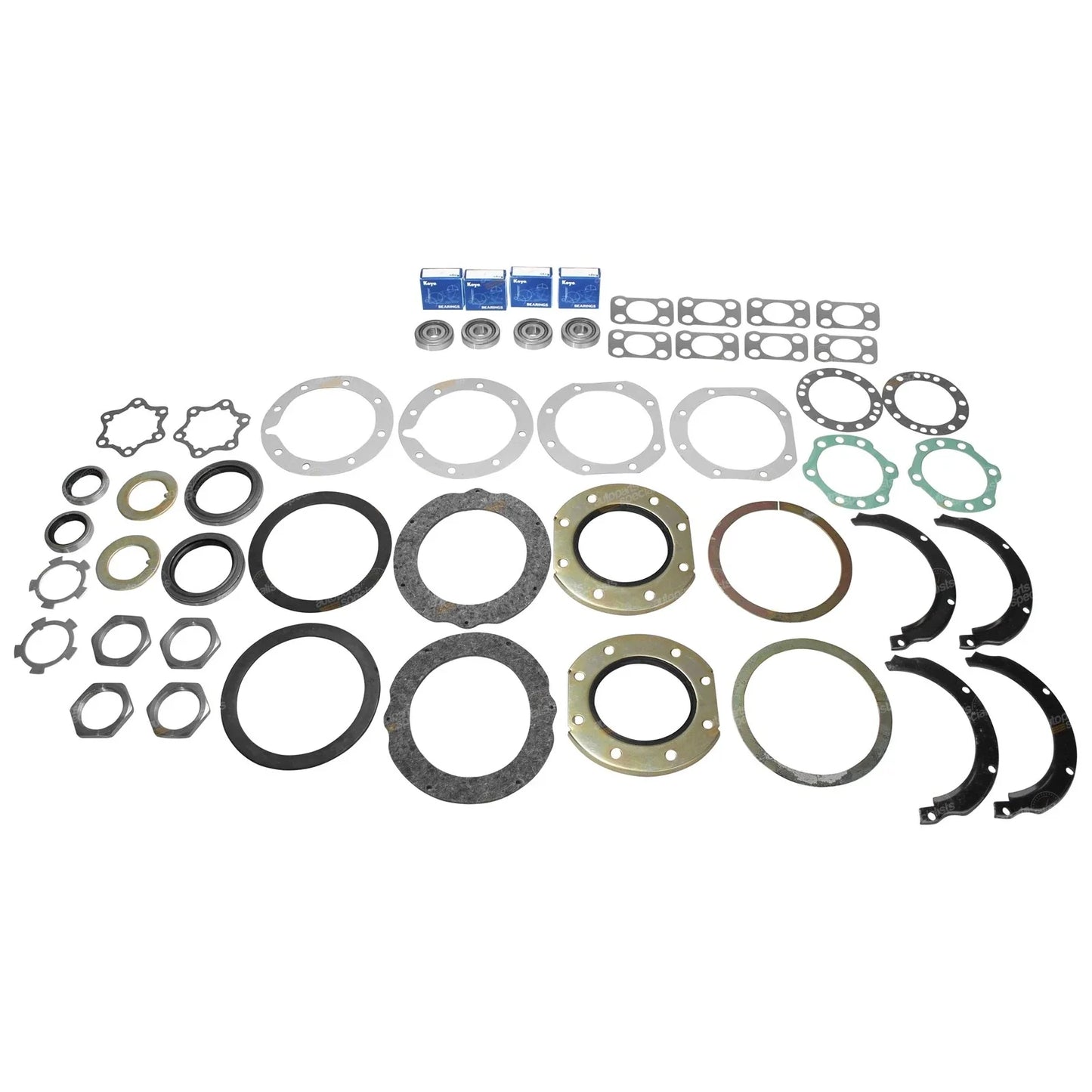 Swivel Hub & Axle Seal Repair Kit King Pin Bearings for Toyota FZJ75 HZJ75