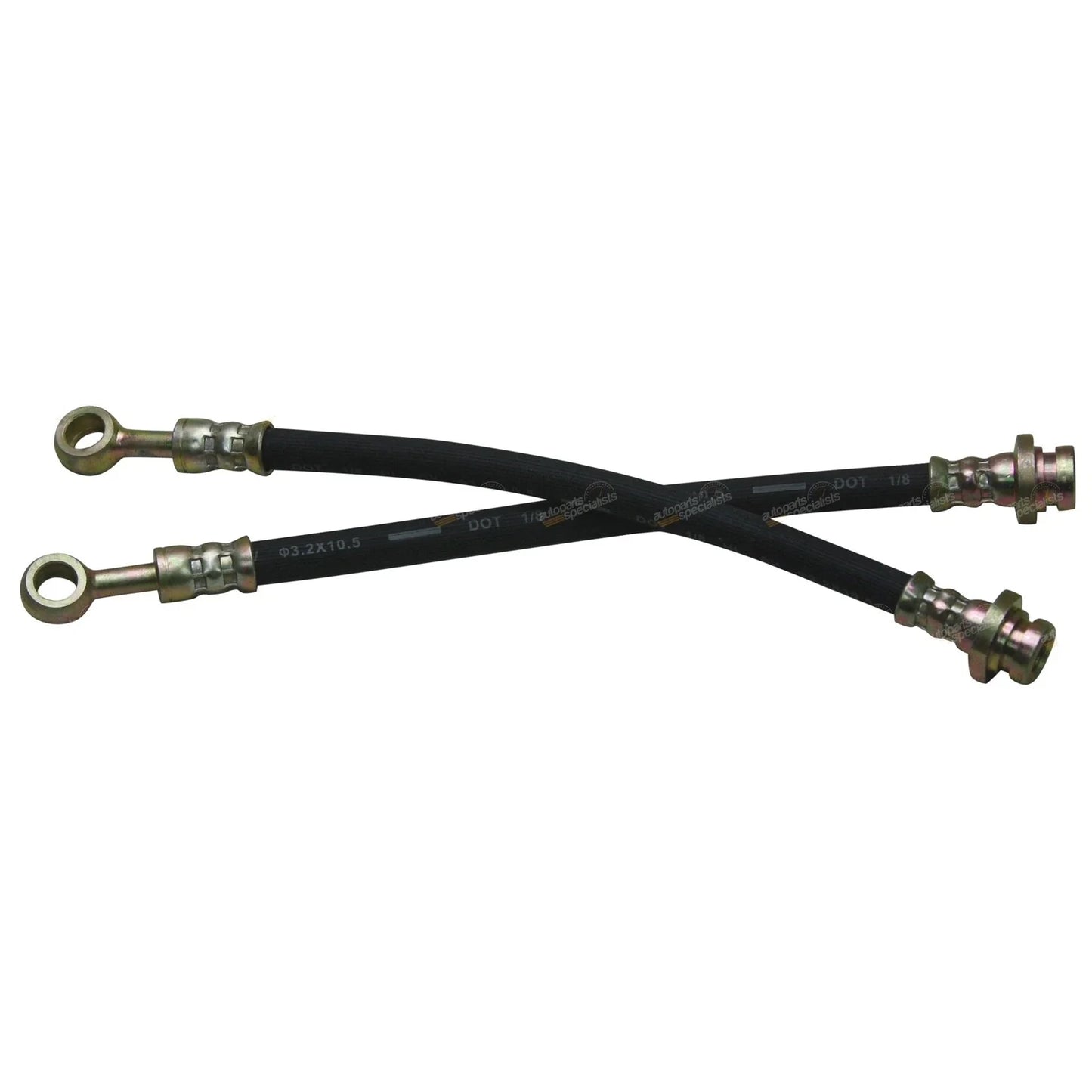 Rear Left & Right Brake Line Hoses for Nissan Patrol GQ Y60 (1988 - 1997)