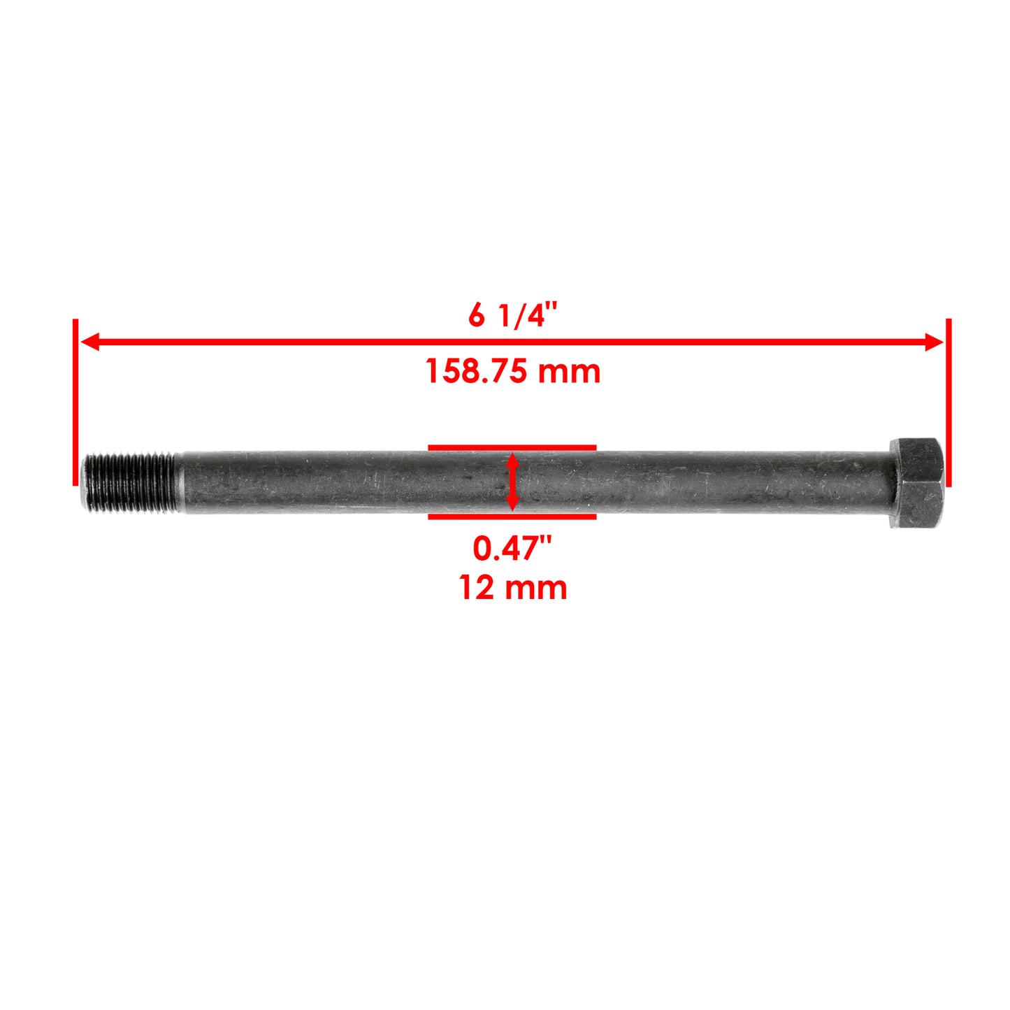 Set of 4 Rear Hub Axle Bearing Carrier Bolts for Yamaha Banshee 350 (1989–2006)