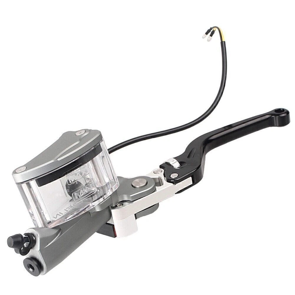 2Pcs Turn Signal Light Mount Bracket for Motorcycle (Chrome)