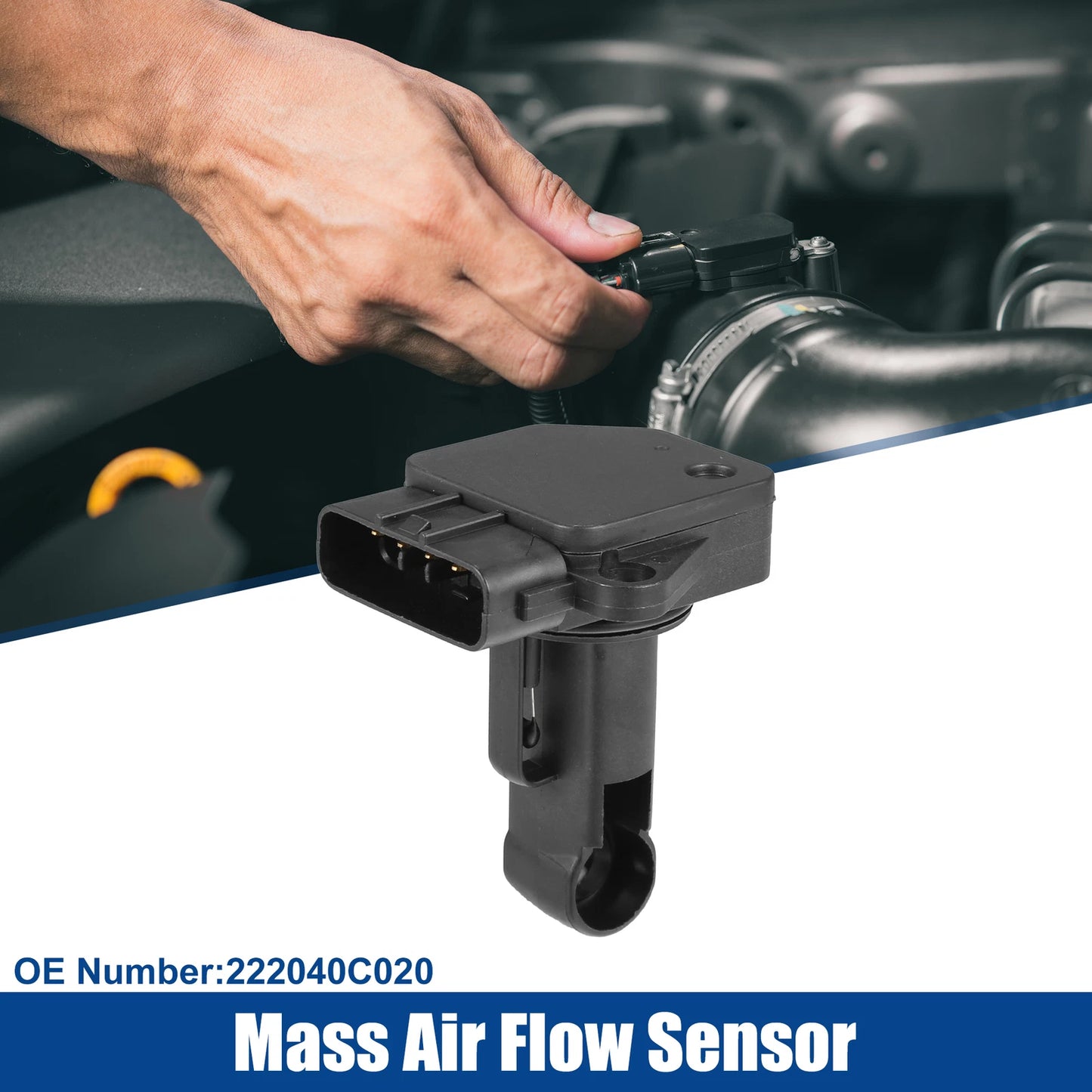 Mass Air Flow Sensor for Toyota Camry, Lexus ES300 (1997–2001) 222040C020