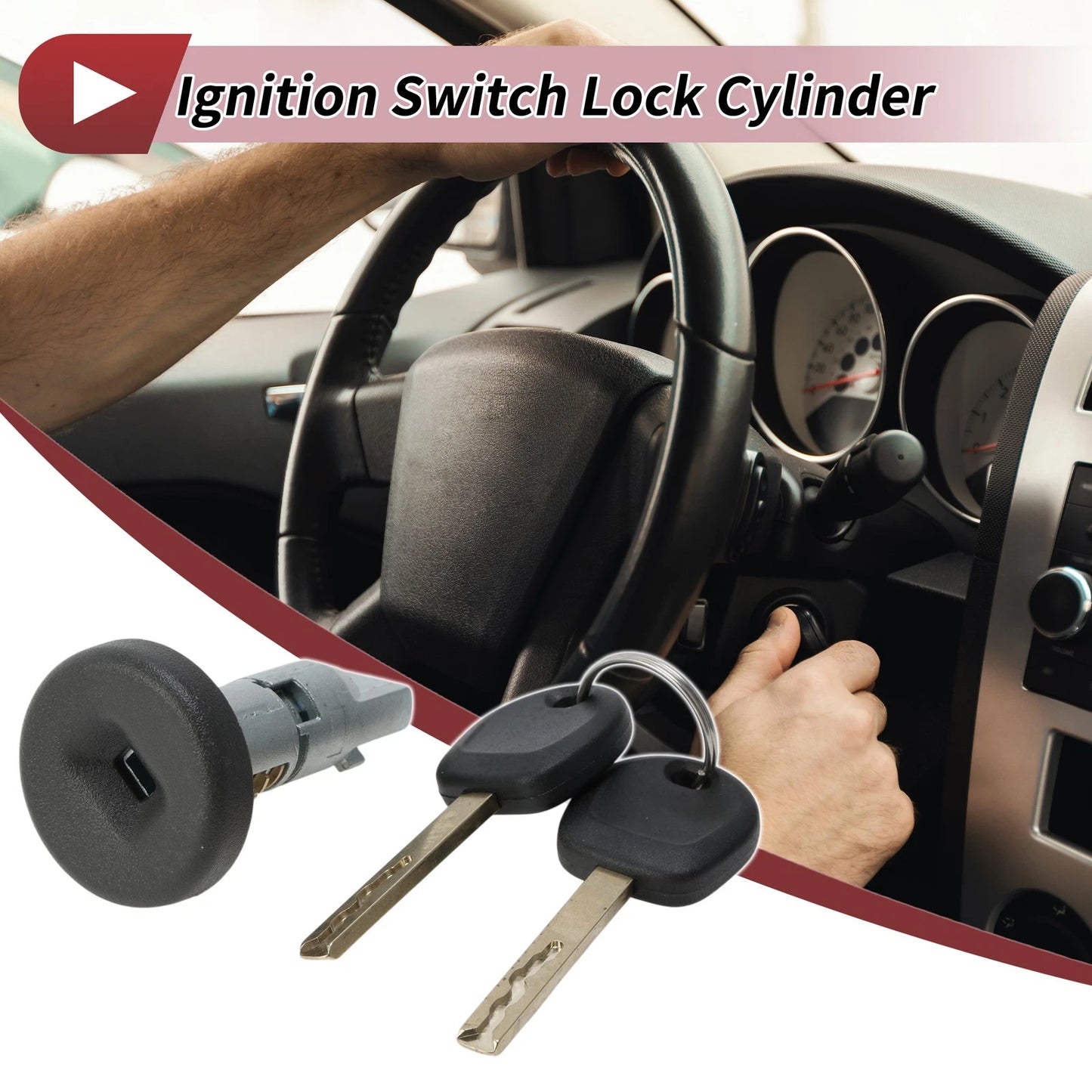 Ignition Lock Cylinder for Chevy Silverado (2014–2019) No. 7024124
